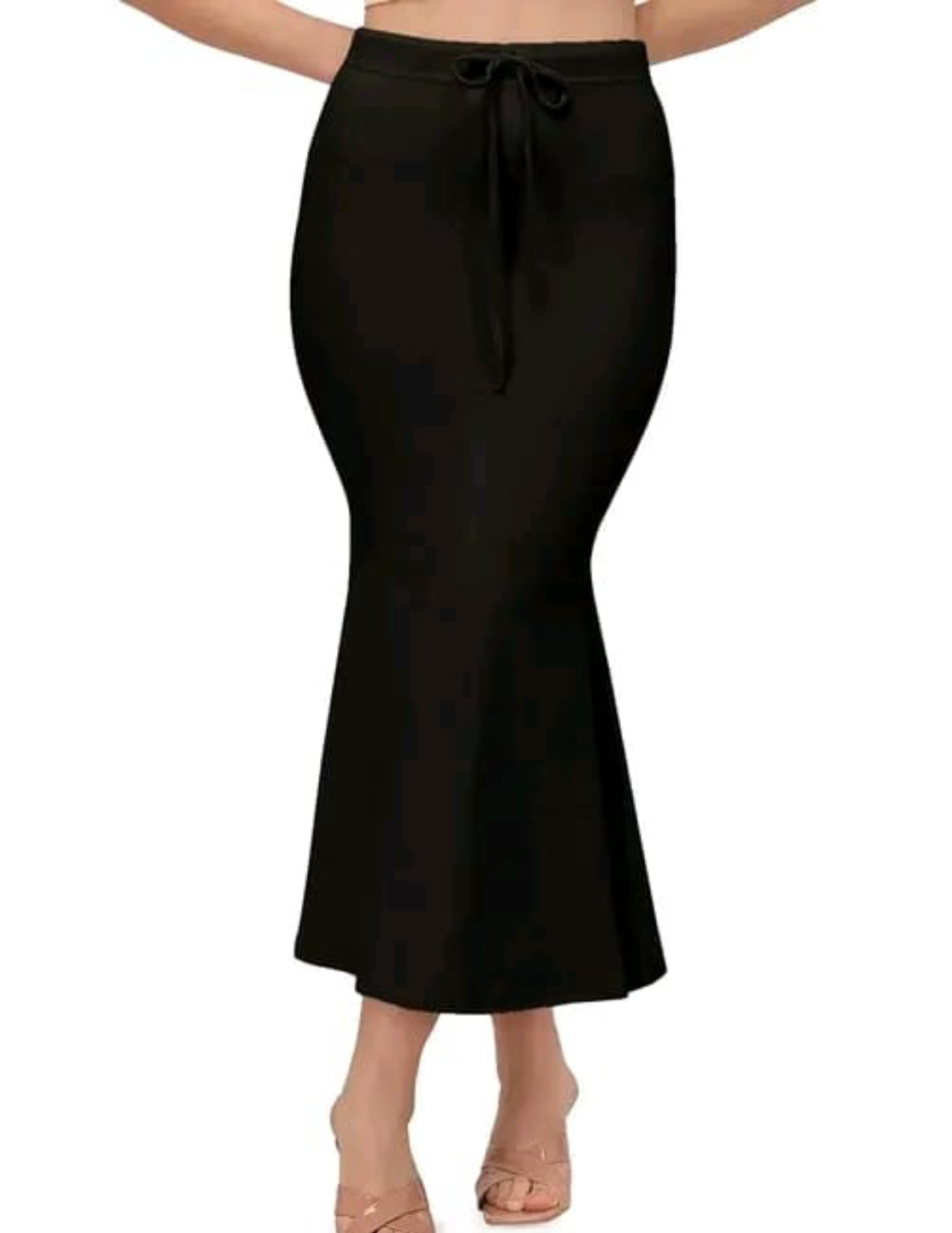 Black Saree Shapewear Skirt