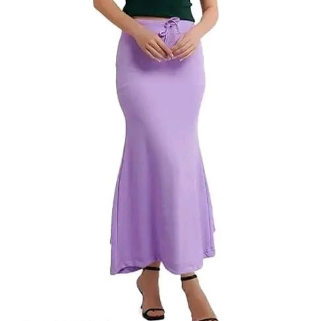 Lavender Saree Shapewear Skirt