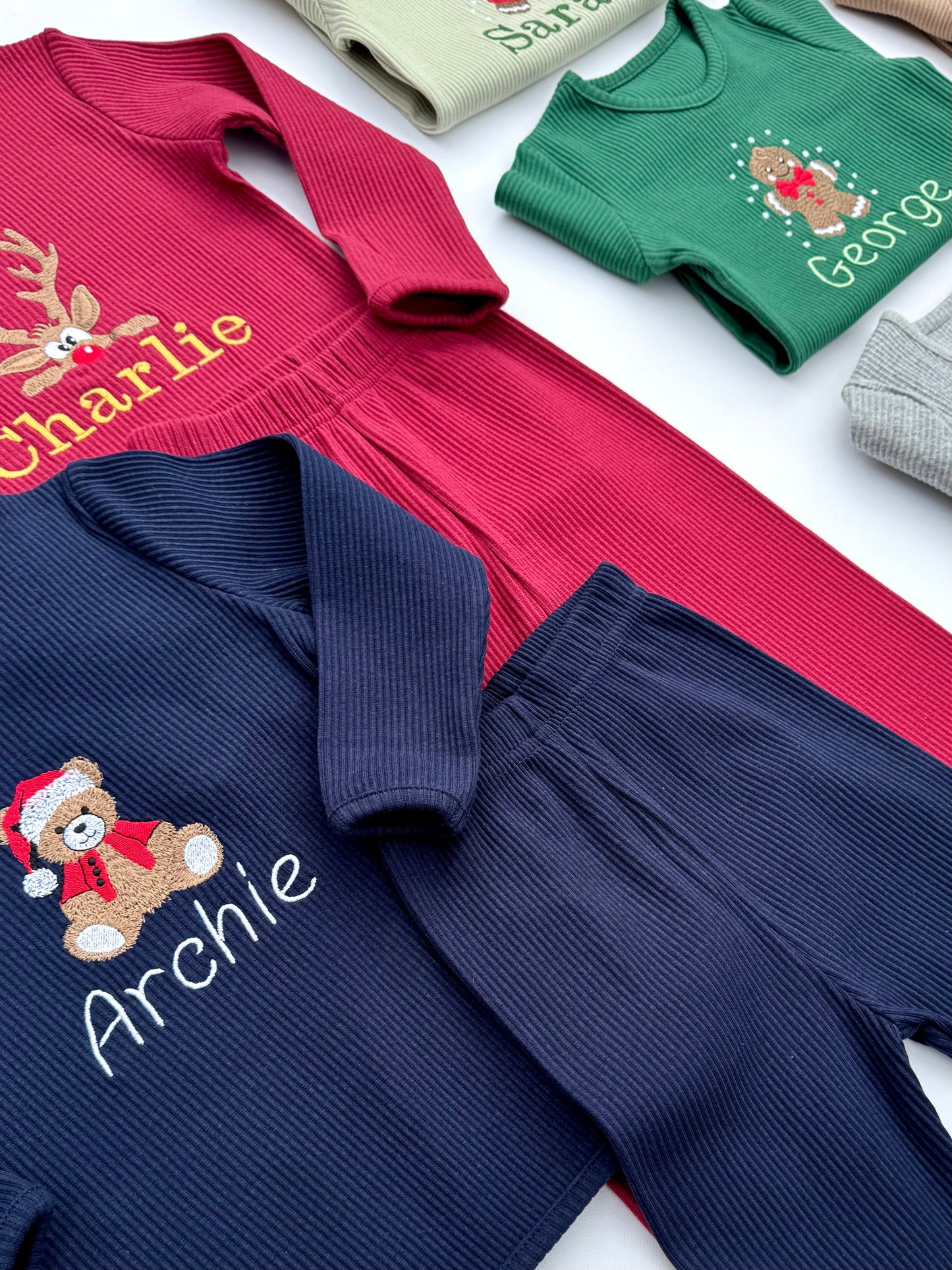 Christmas Festive Bear Lounge Set