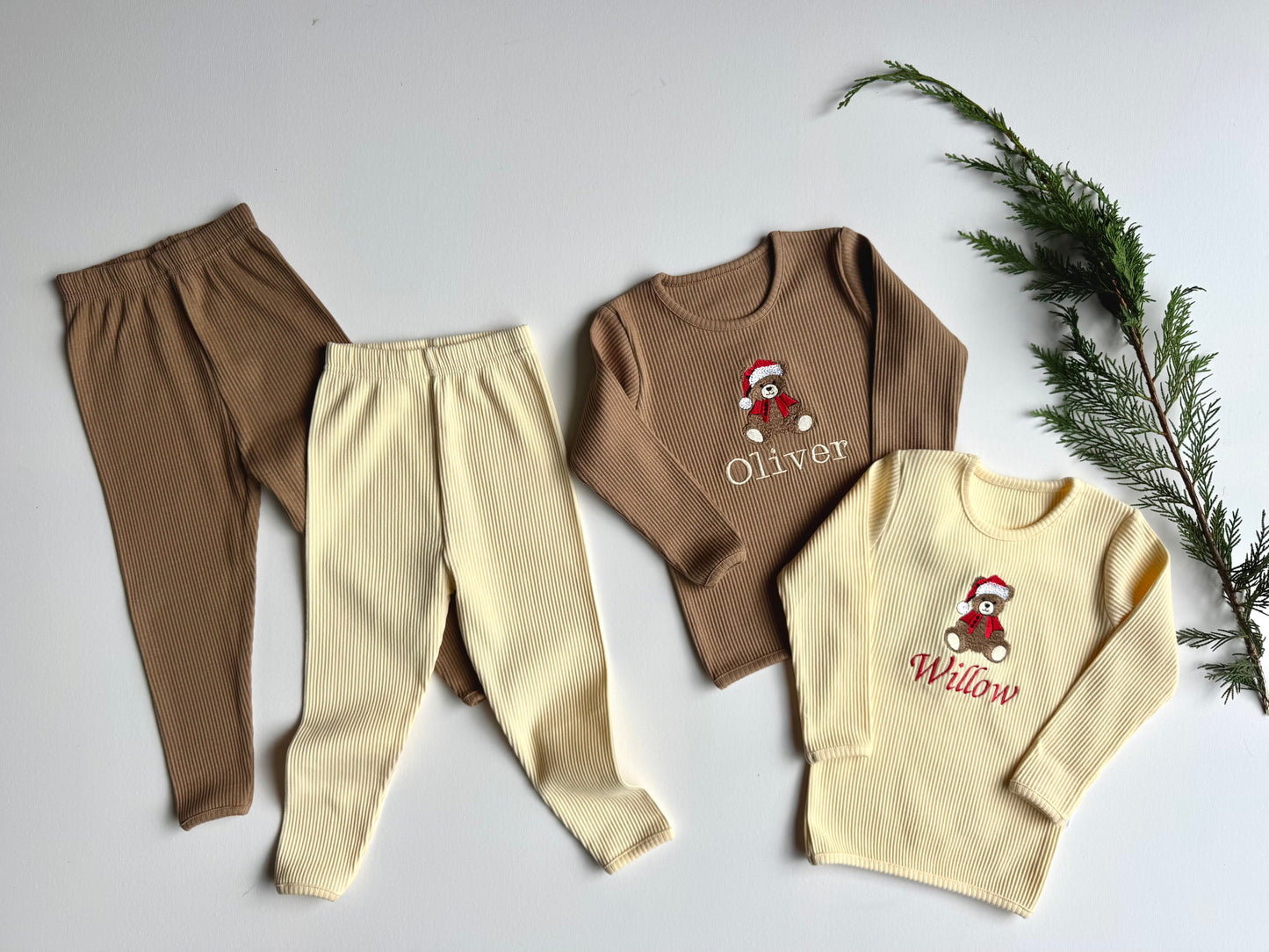 Christmas Festive Bear Lounge Set 3