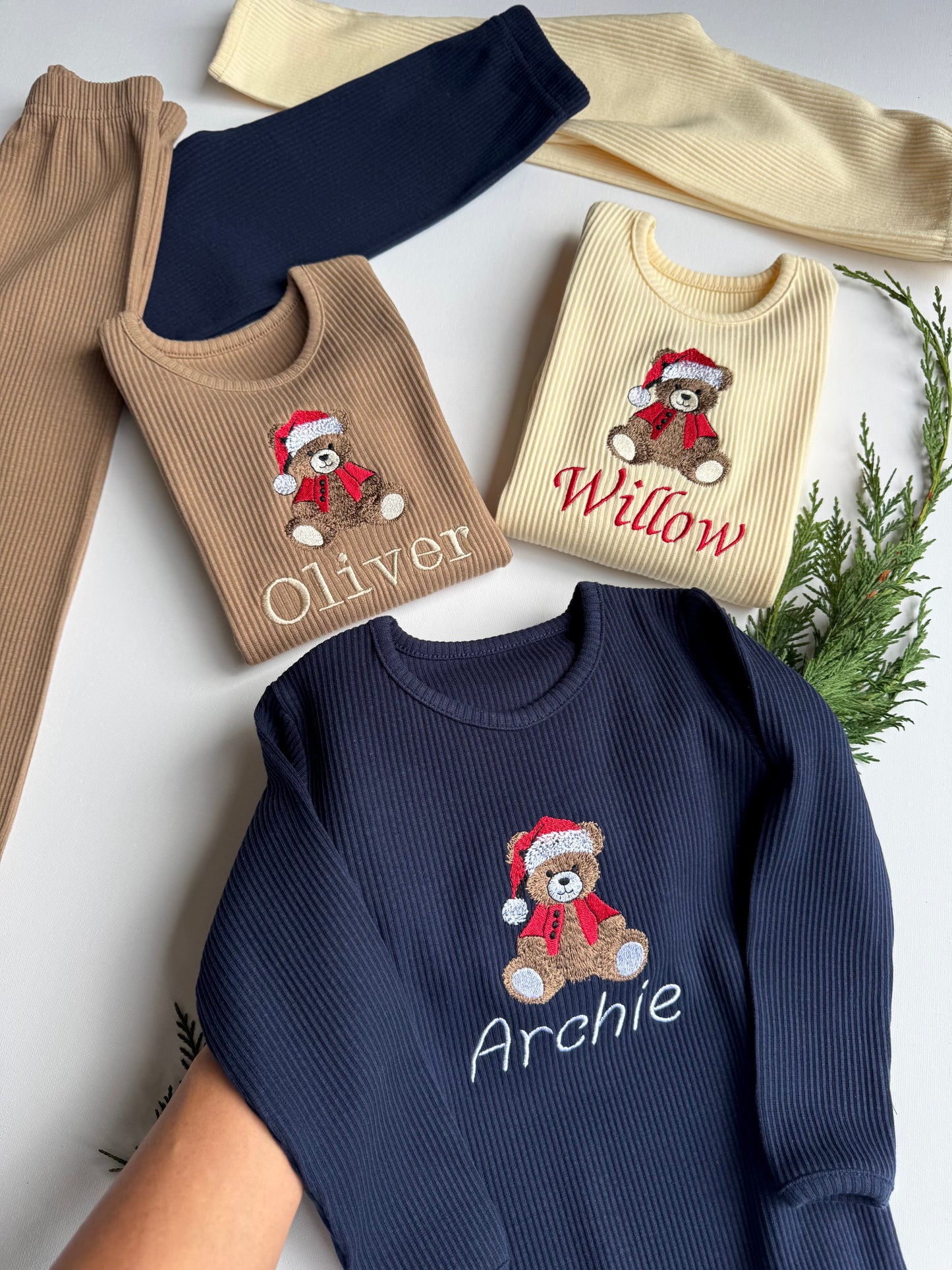 Christmas Festive Bear Lounge Set 3