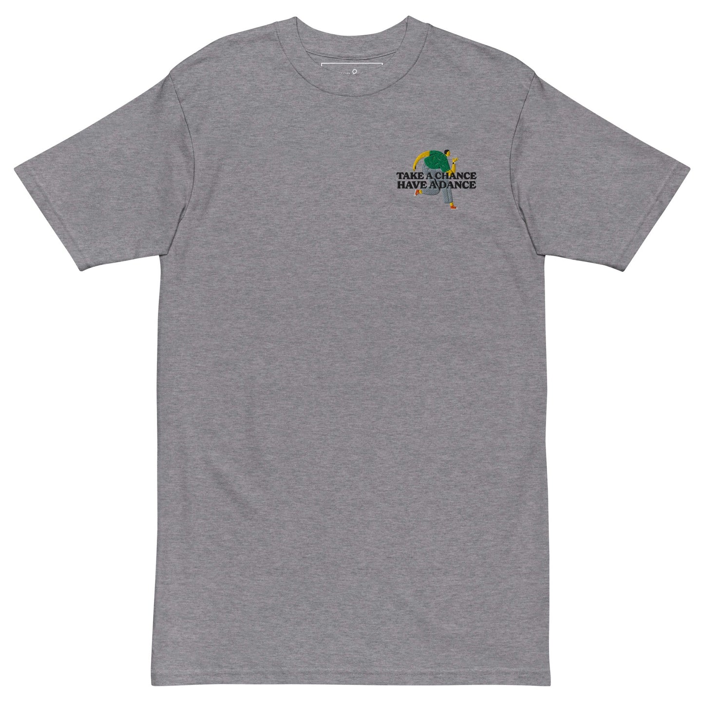 Take A Chance Have A Dance DISCO! Oversized Cotton Embroidered T-Shirt