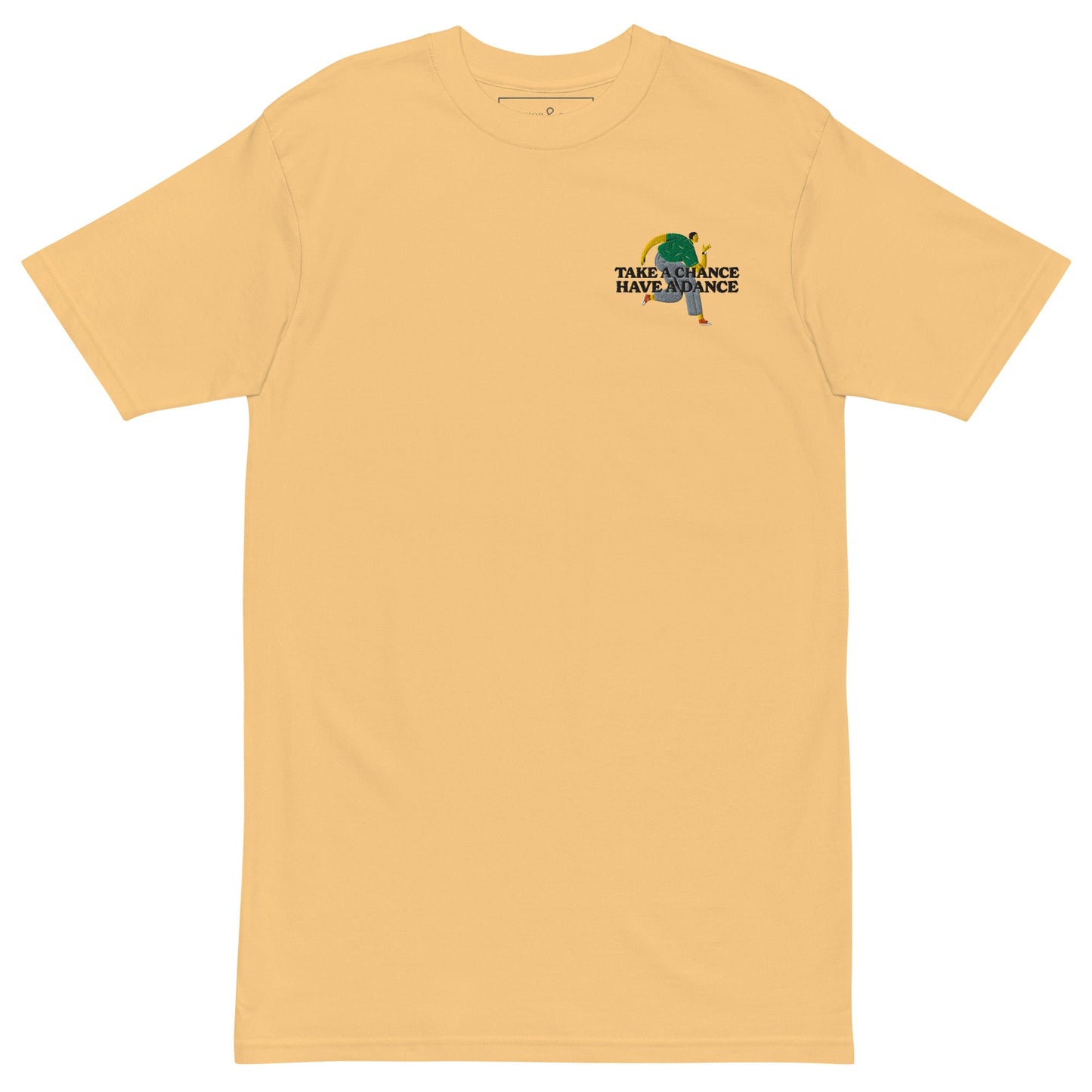 Take A Chance Have A Dance DISCO! Oversized Cotton Embroidered T-Shirt