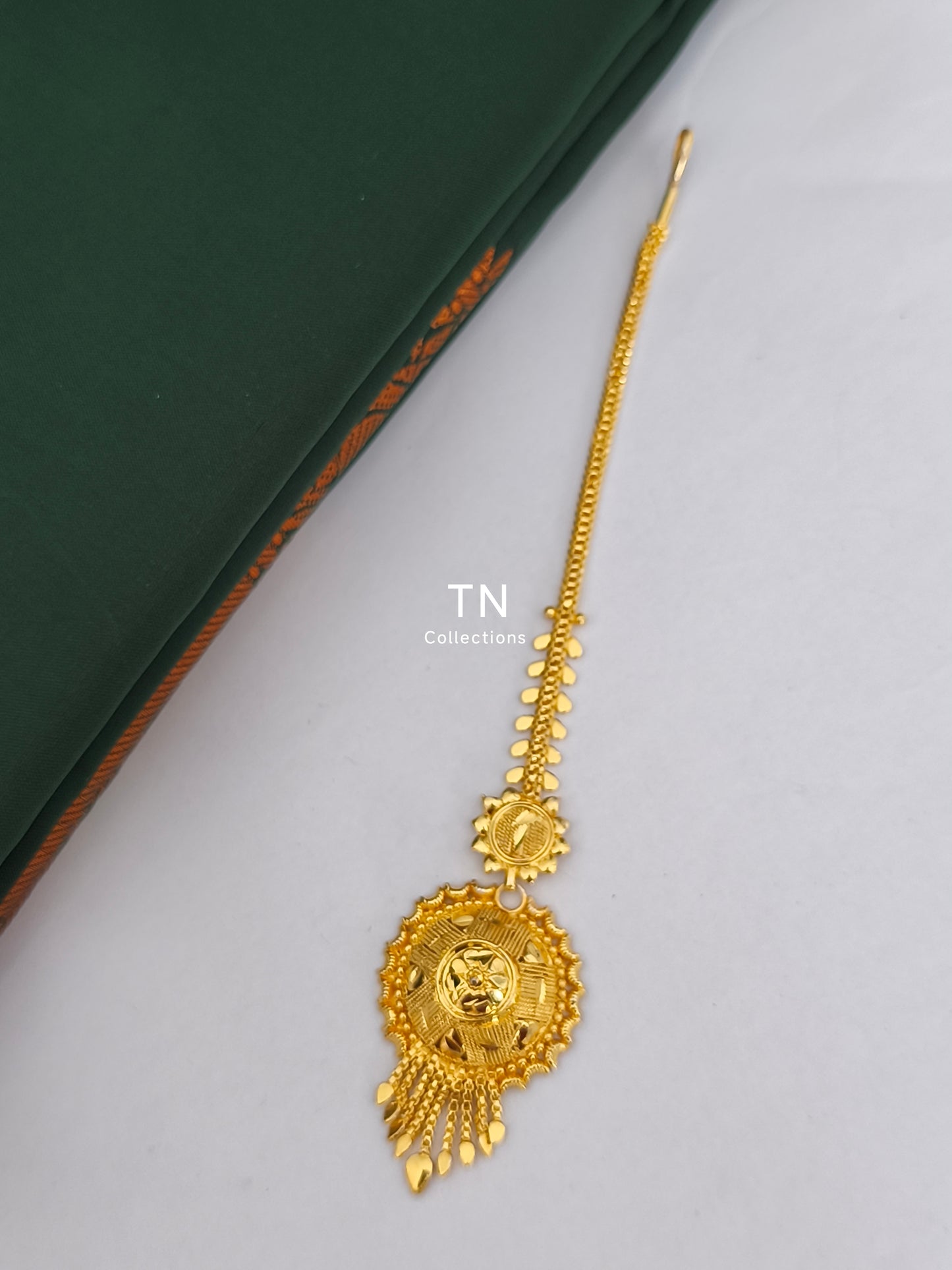 One gram gold plated Tikka