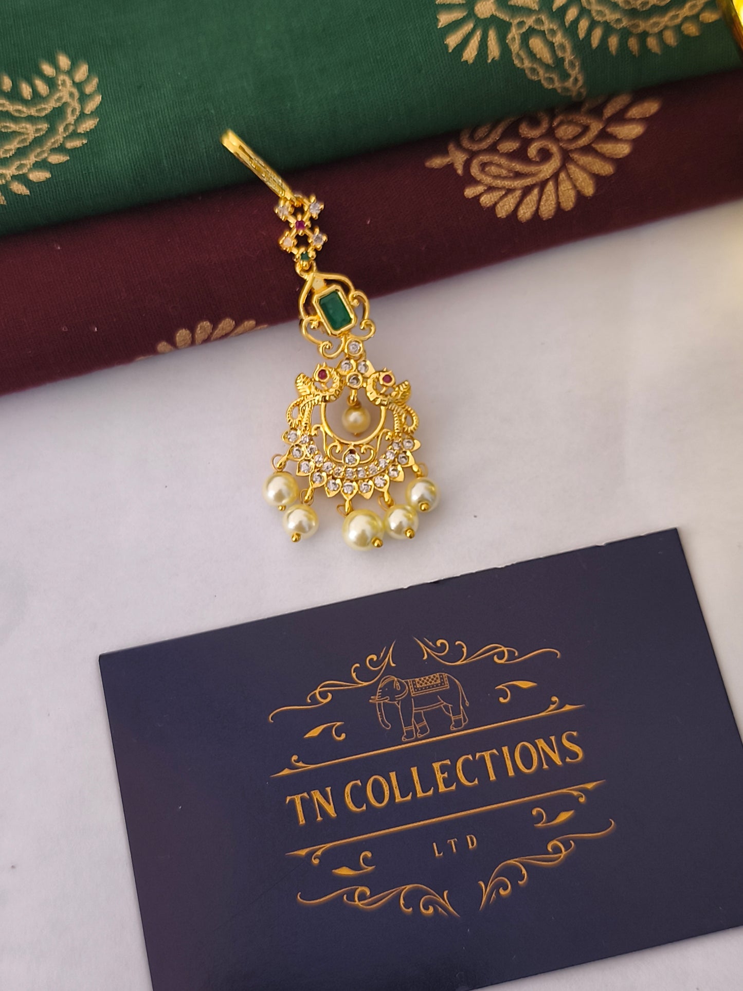 Kids Gold Finish Nethichuddi