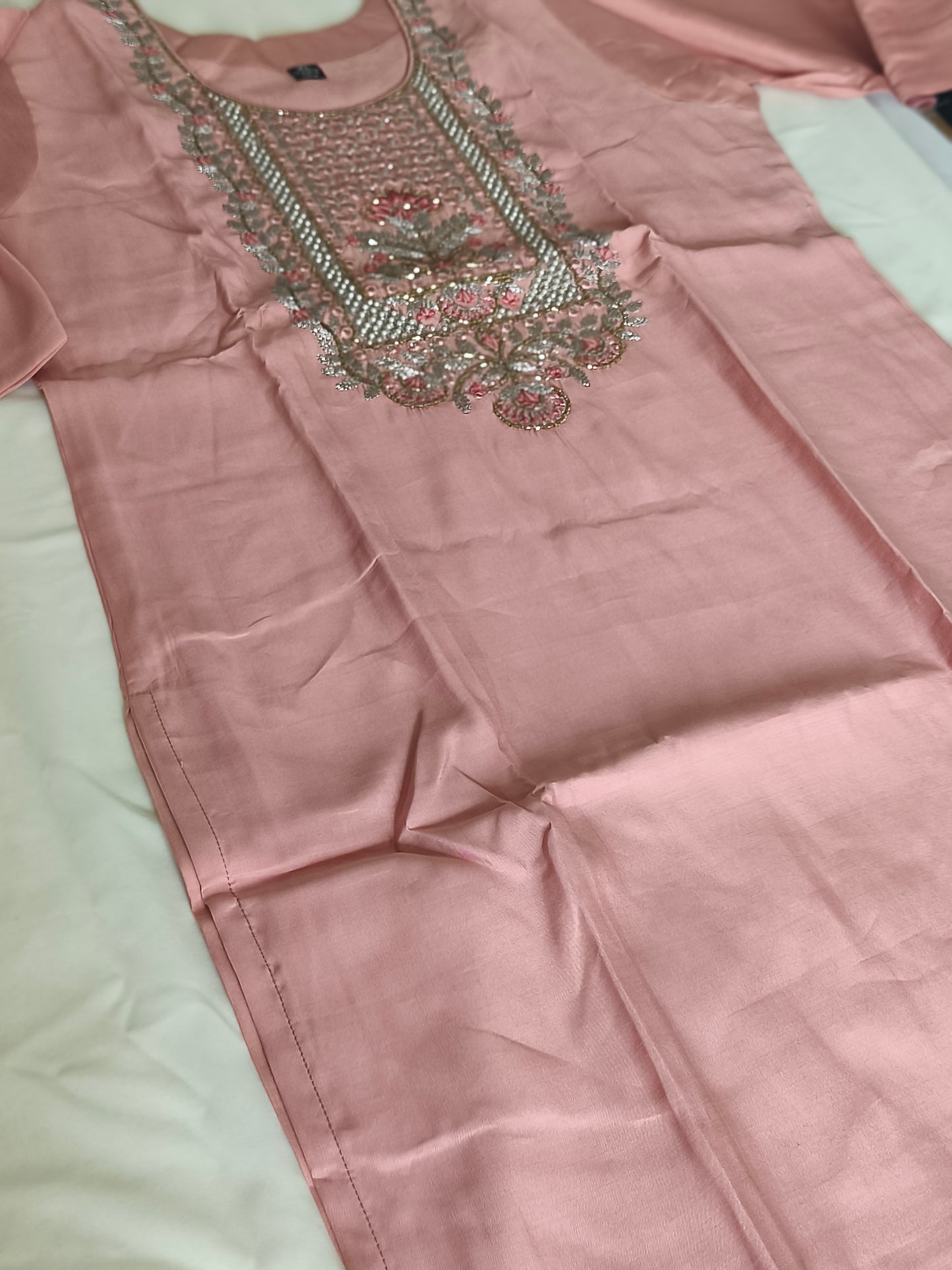 Baby pink Readymade Shalwar