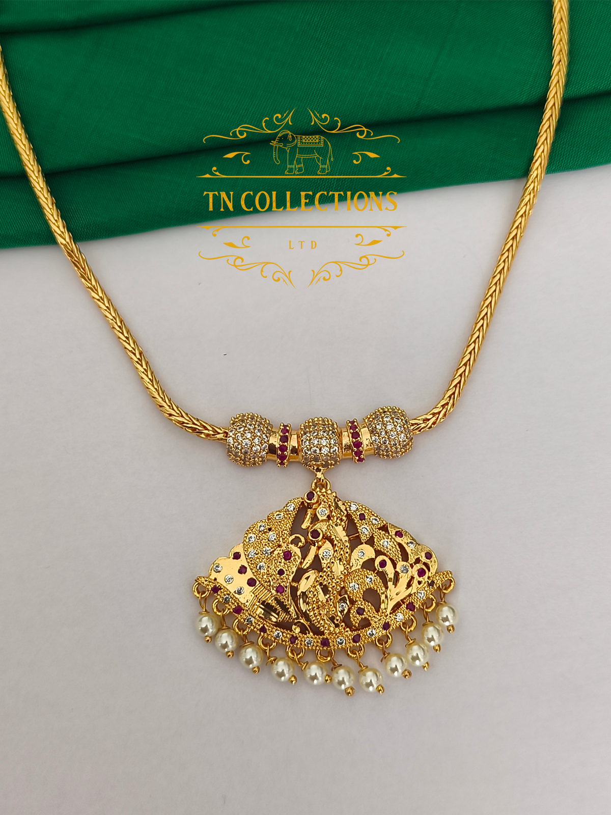 Micro Gold-Plated Traditional Attiyal