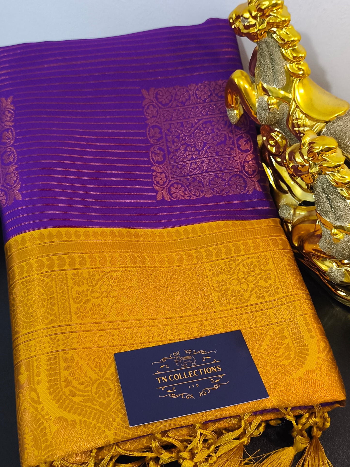 Kanjivaram Semi Silk saree