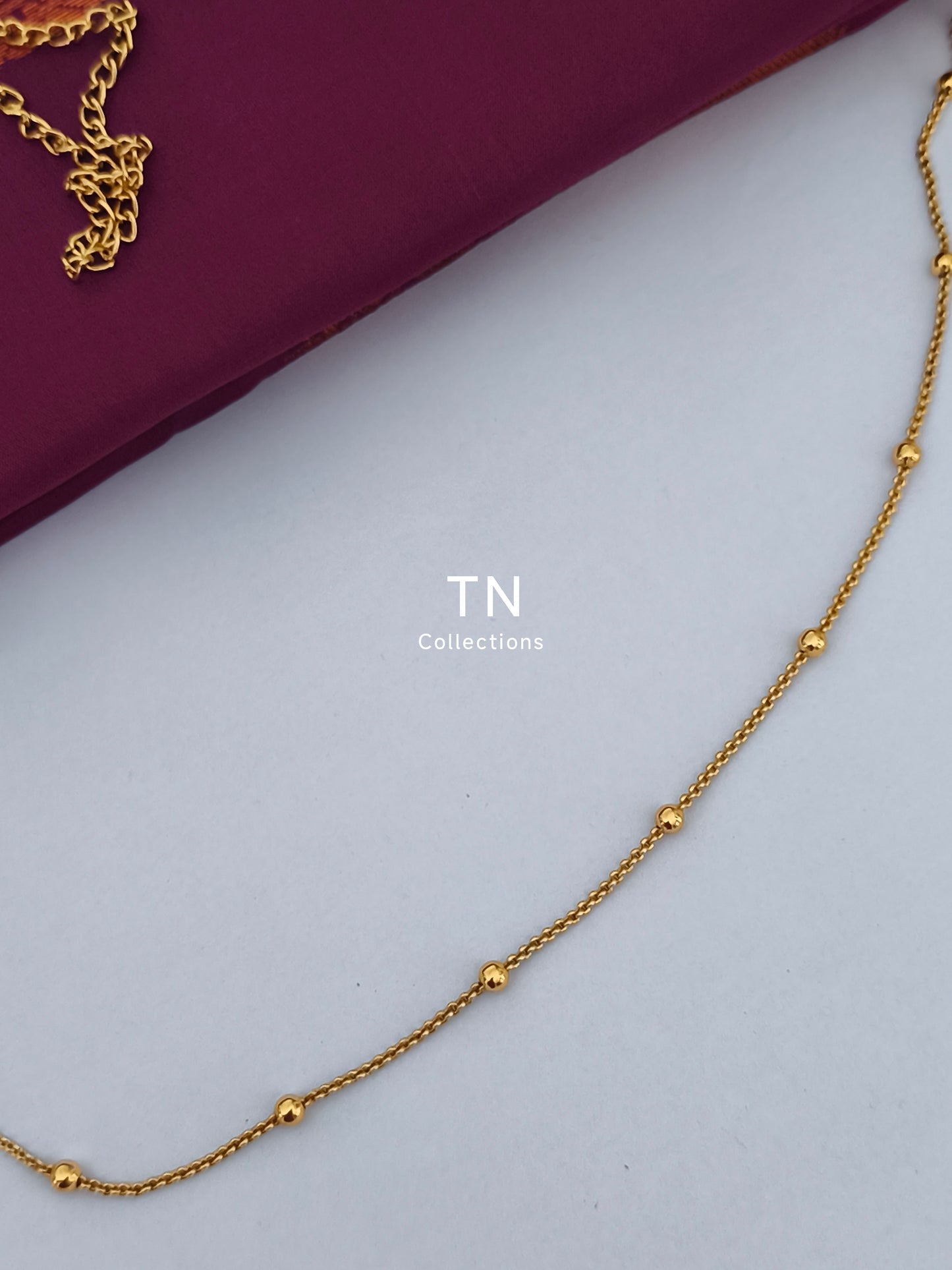 Antique Polish Simple Hip Chain