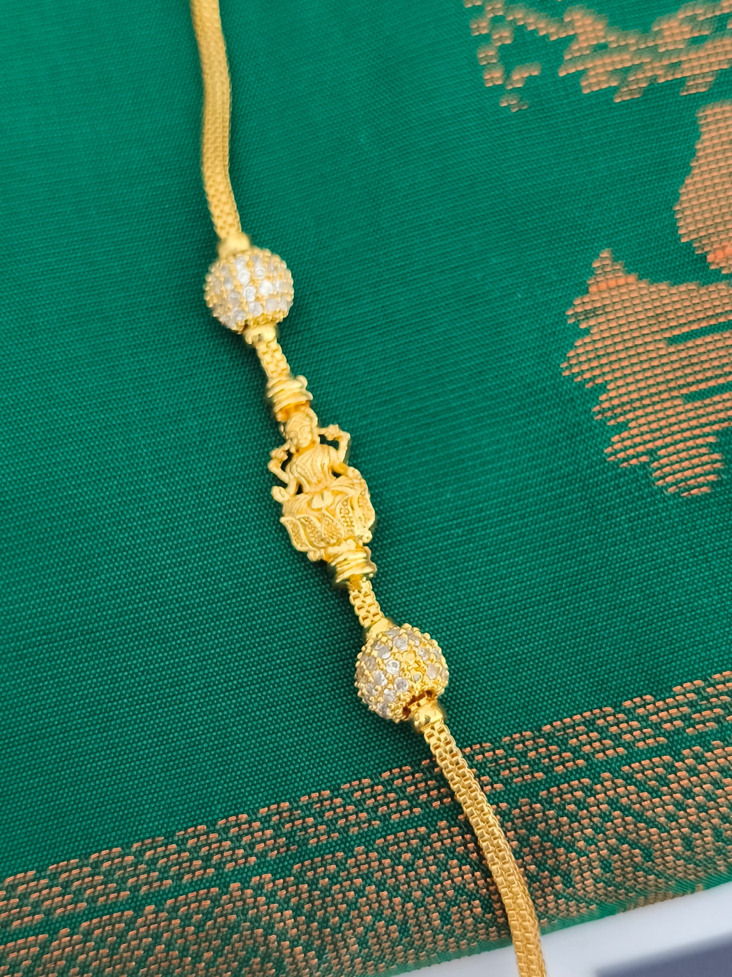 Micro gold plated Mugappu Chain