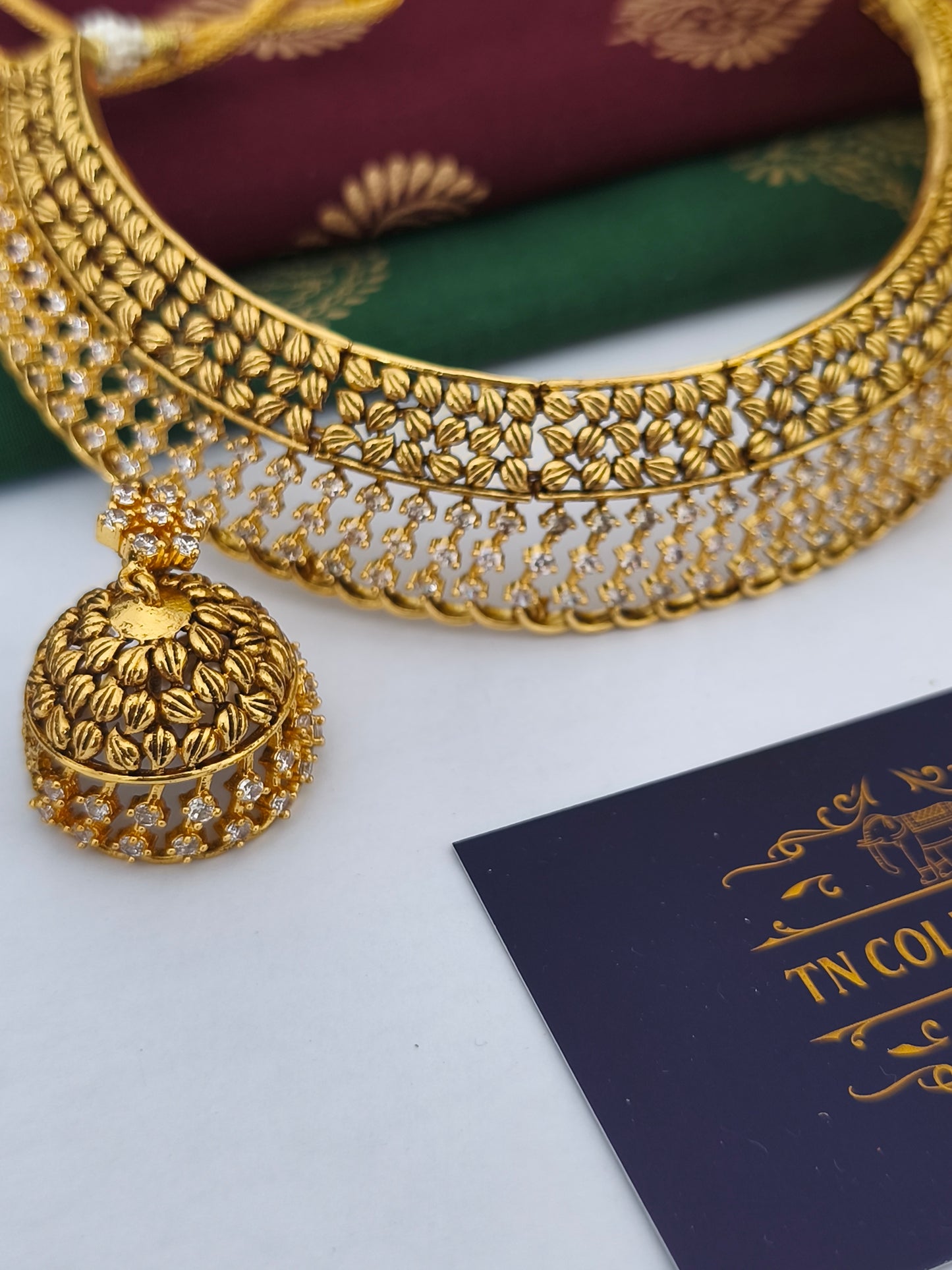 Antique matte finish Necklace set