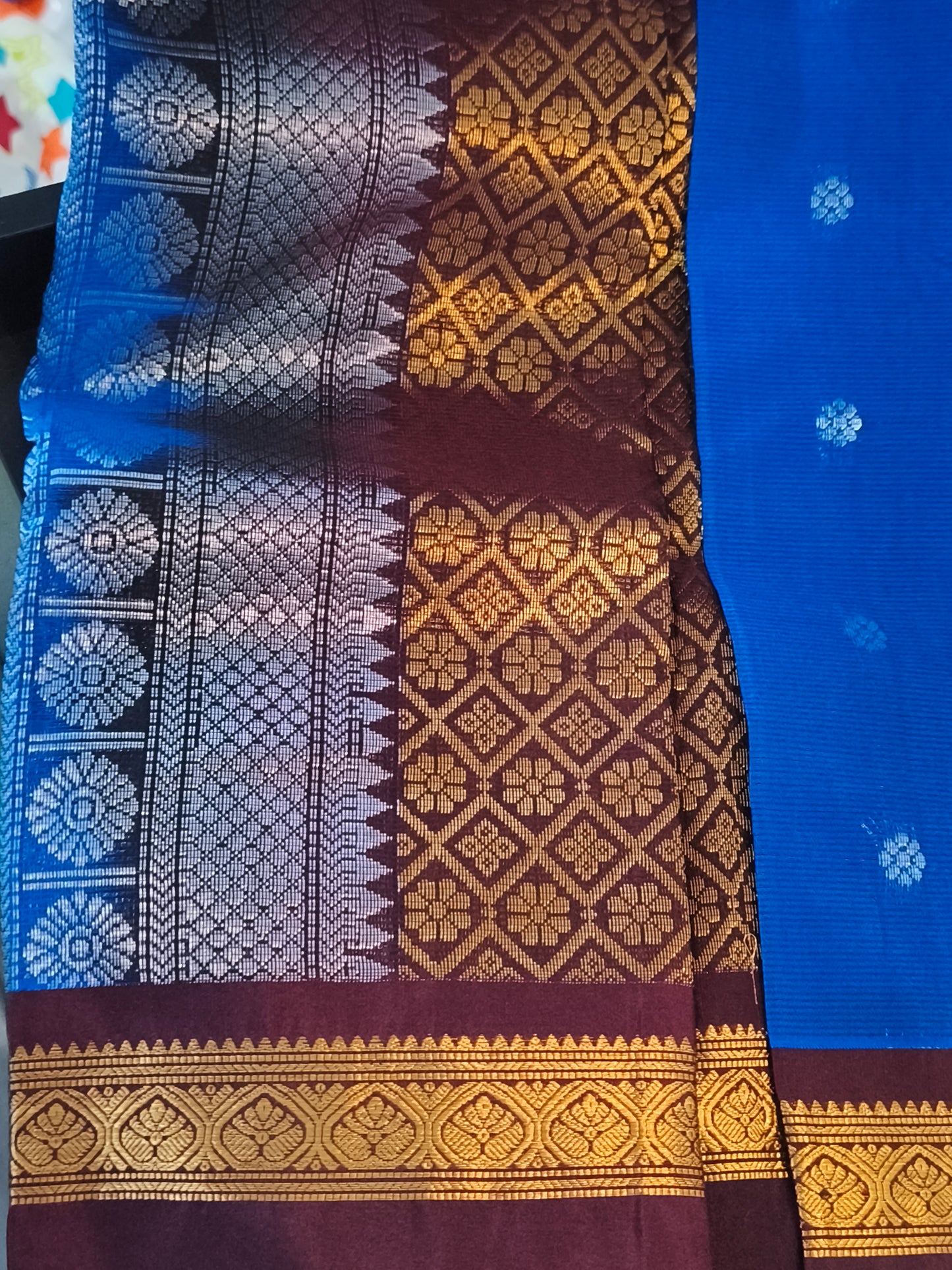 Kanchi Korvai Silk saree