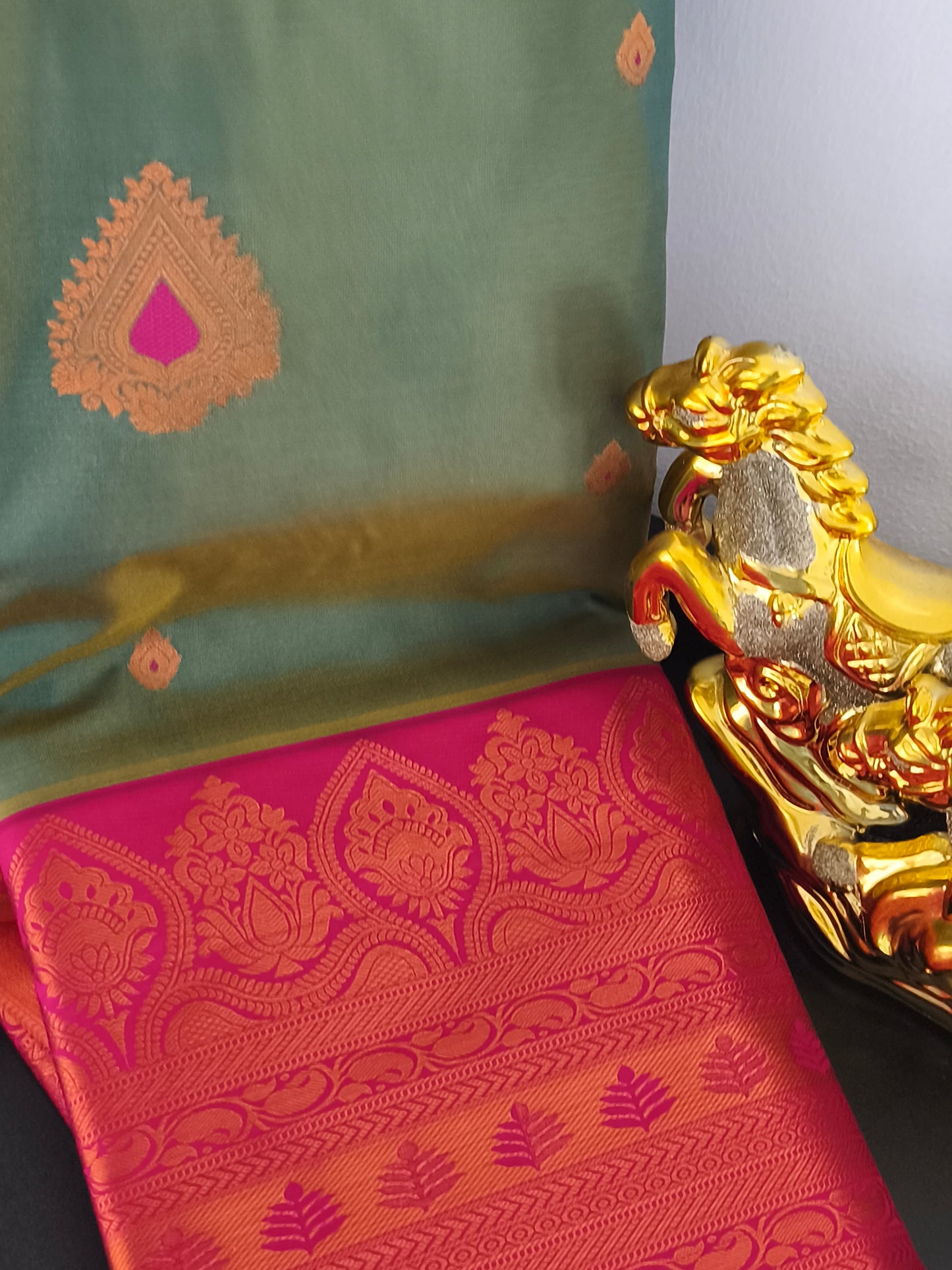 Semi kanchipuram Soft silk