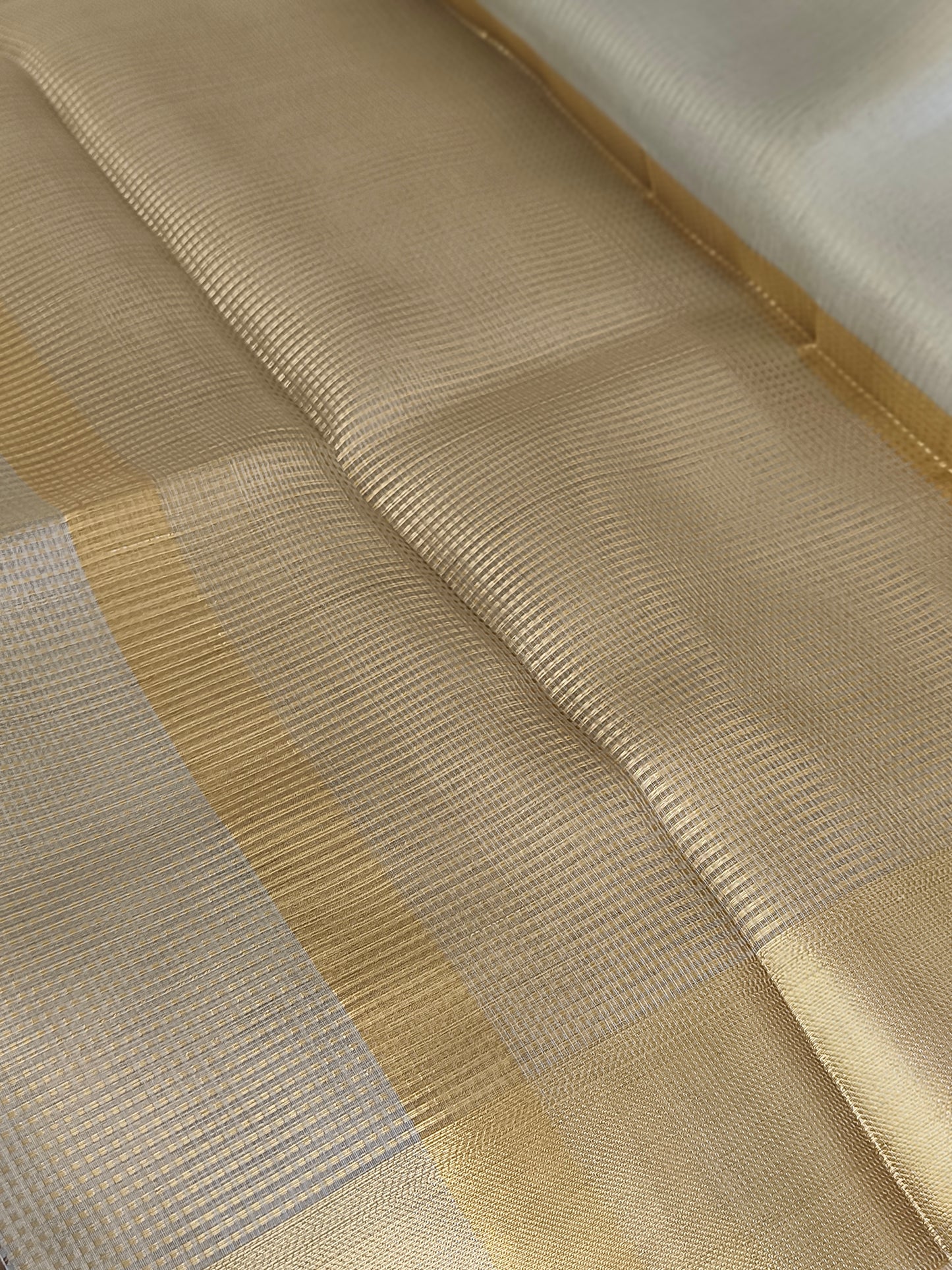 Nayanthara inspired Tissue Saree