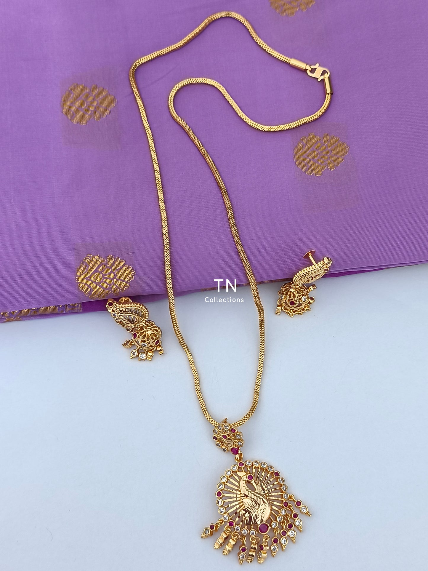 Micro gold plated Chain with Pendant