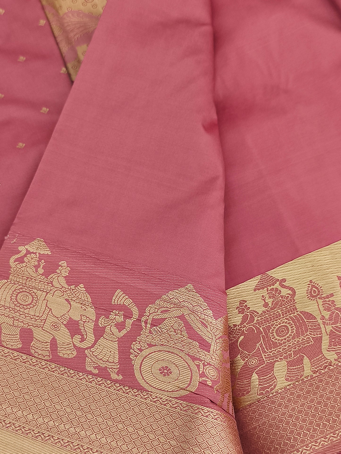Pallakku Design Soft Silk Saree