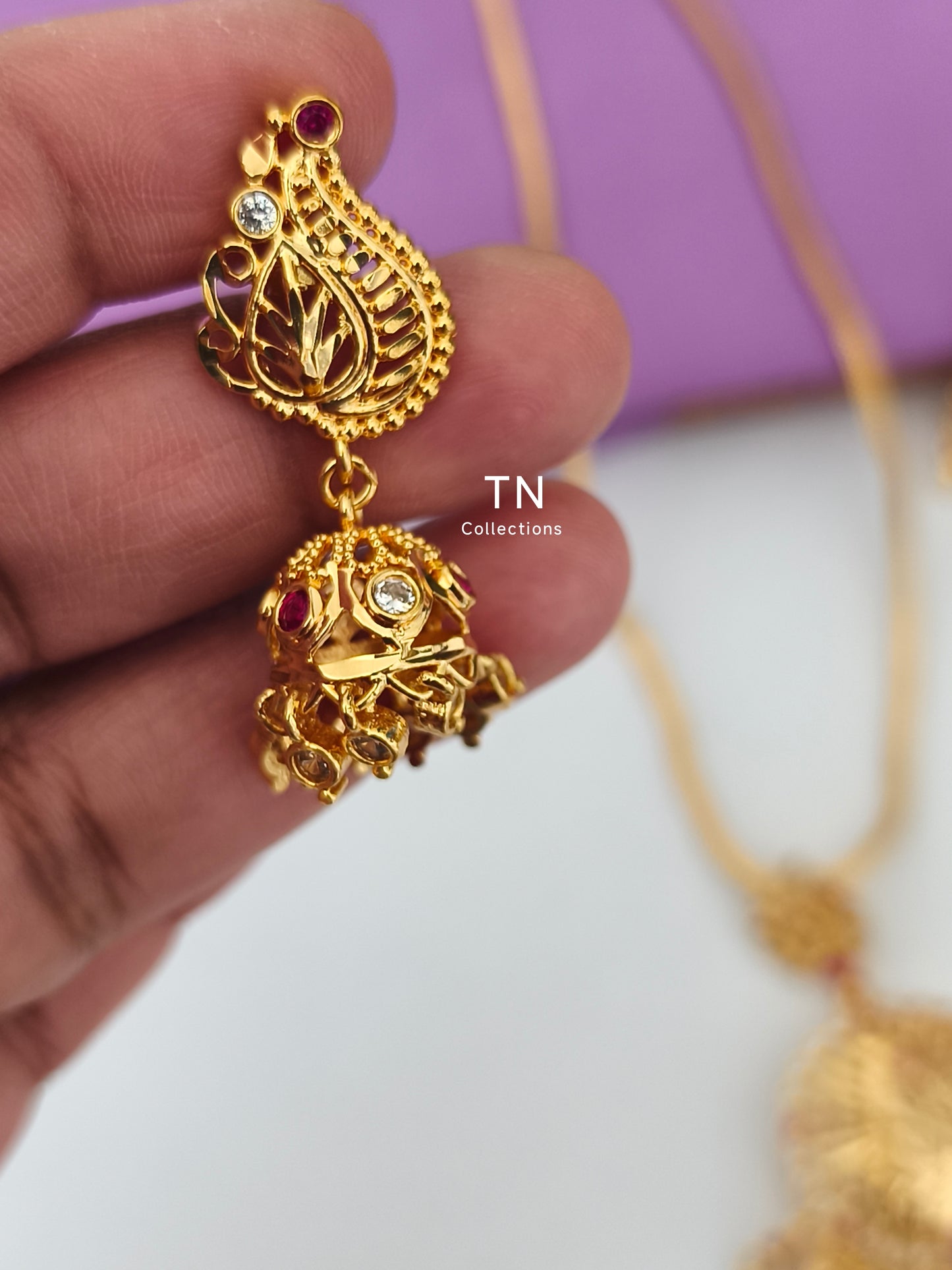 Micro gold plated Chain with Pendant