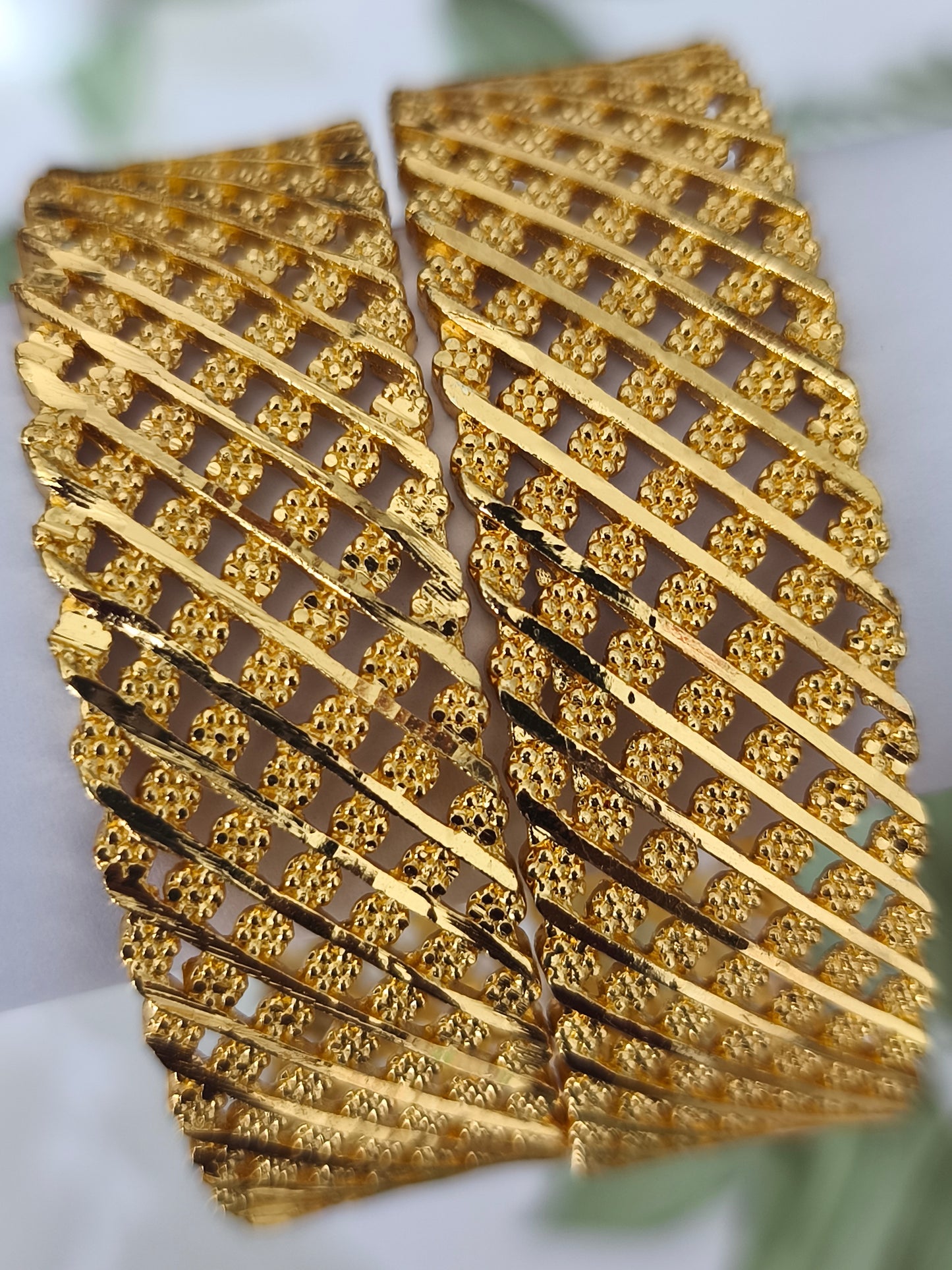 One gram gold forming Bangles