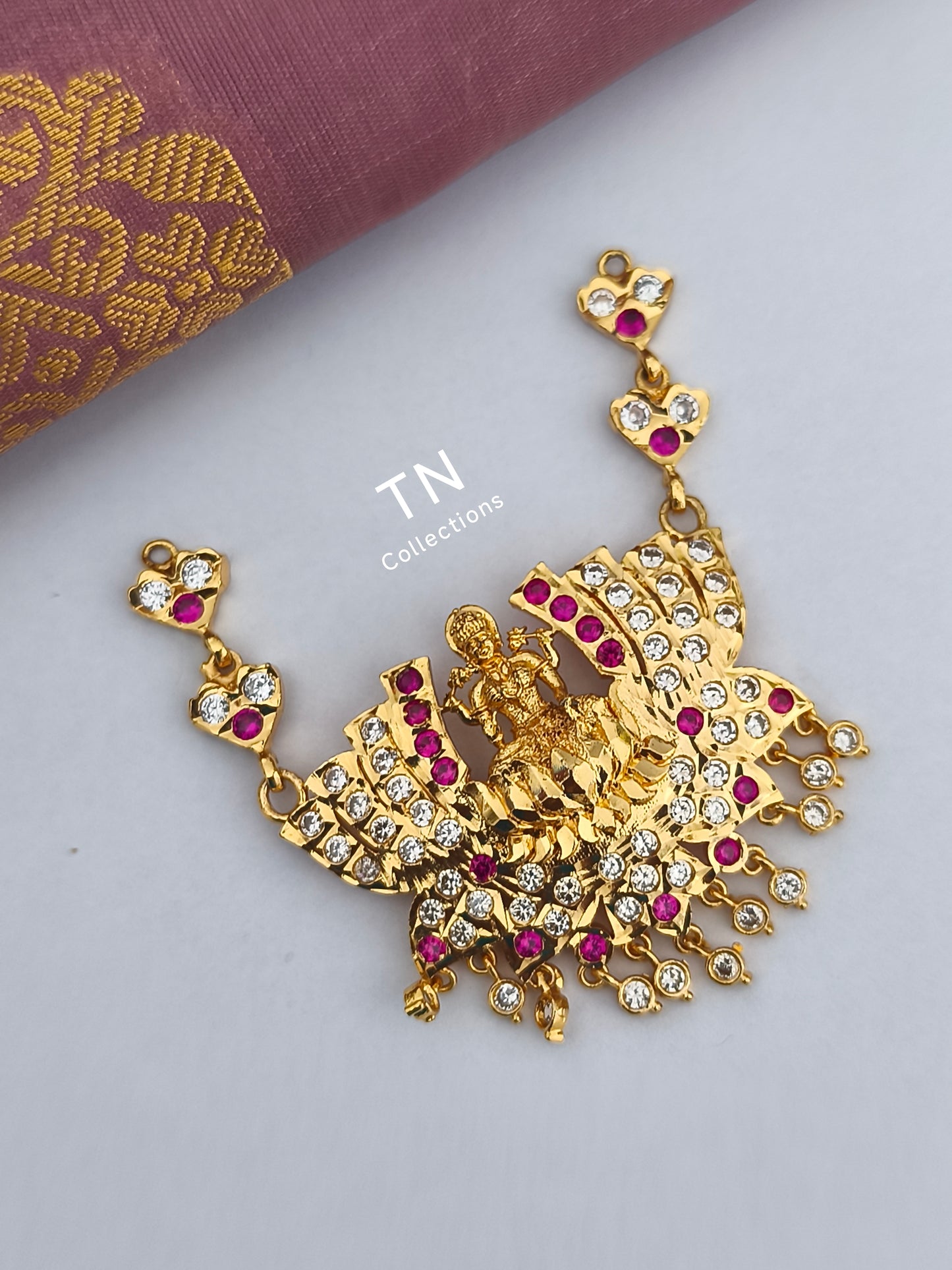 Small Gold plated Traditional Pathakkam Only