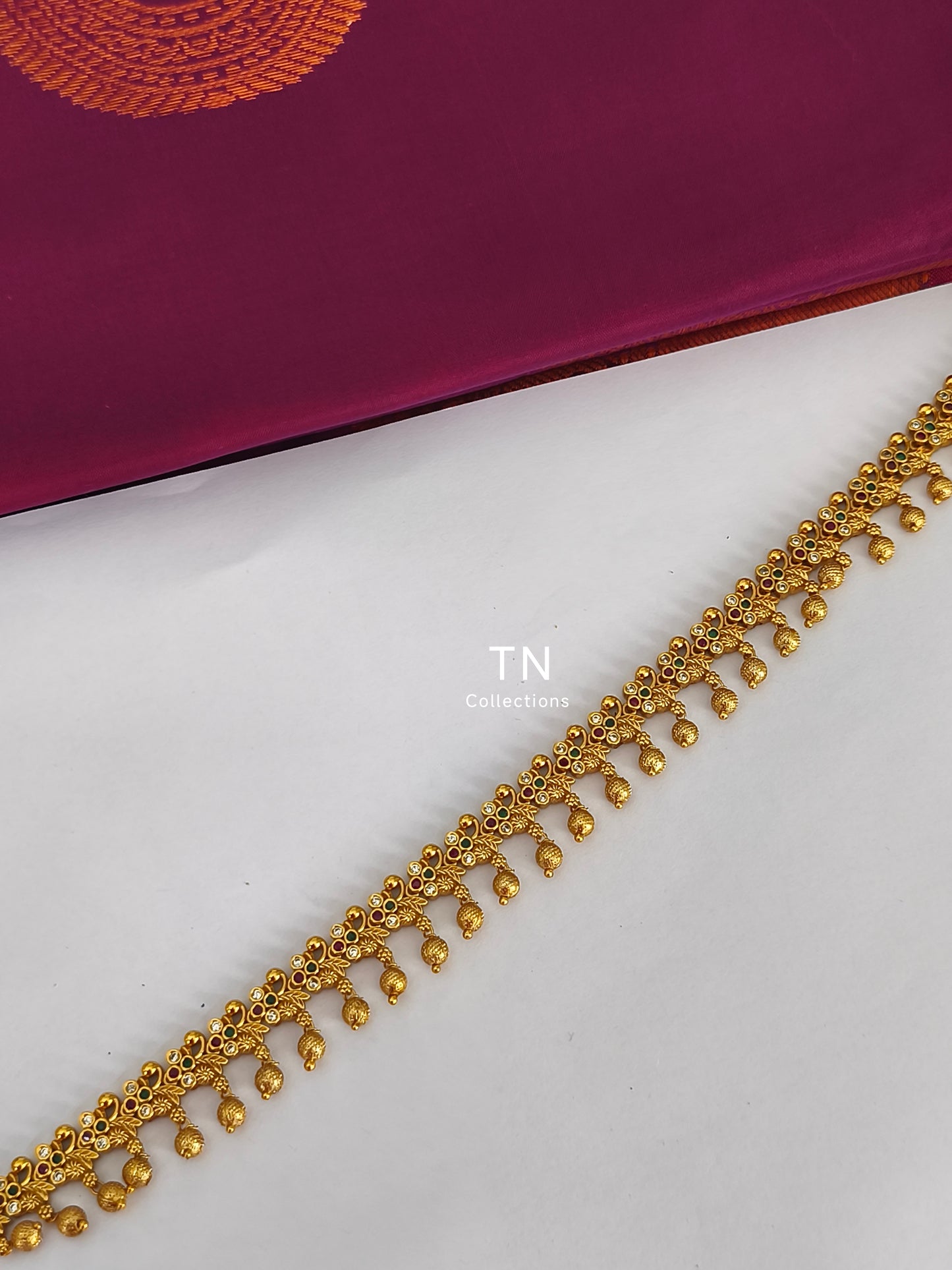 Simple Matte Finish Hip Chain