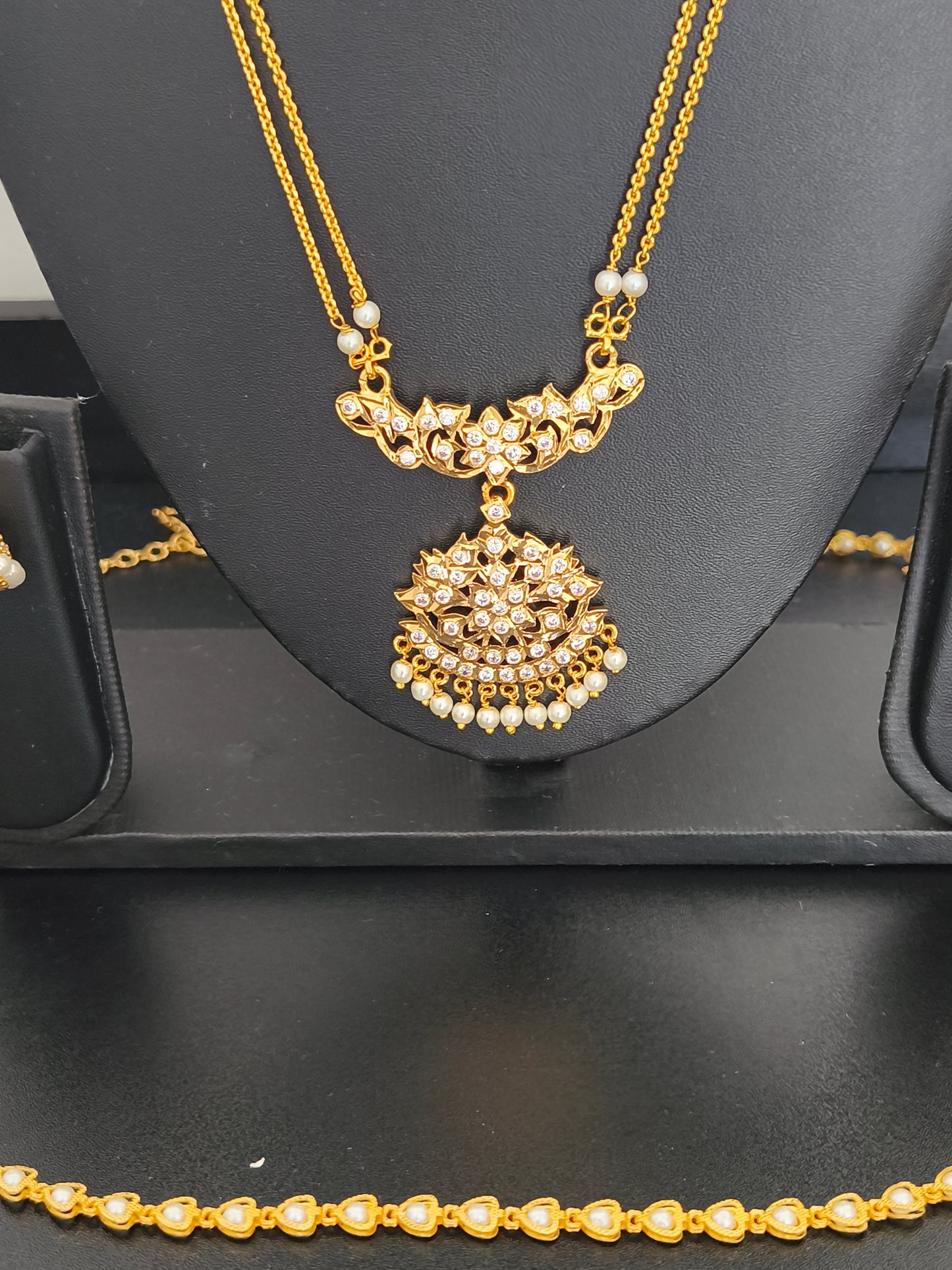 Traditional Impon Semi Bridal Set