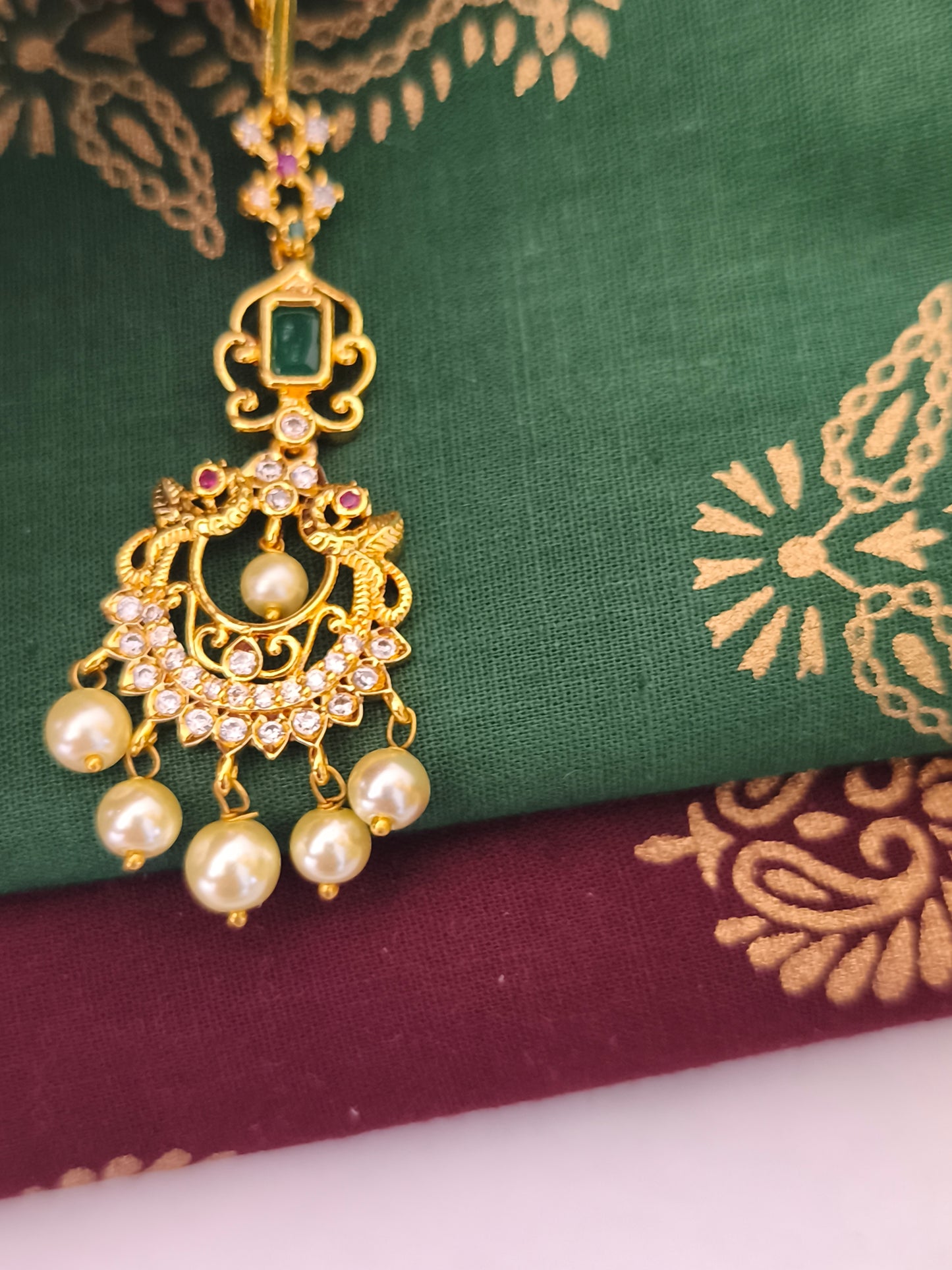 Kids Gold Finish Nethichuddi