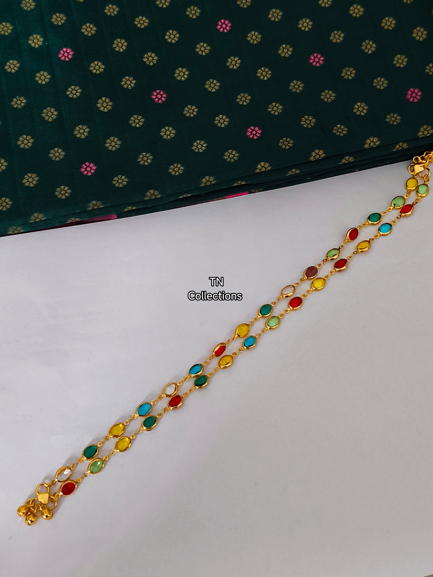 Multi coloured Anklets