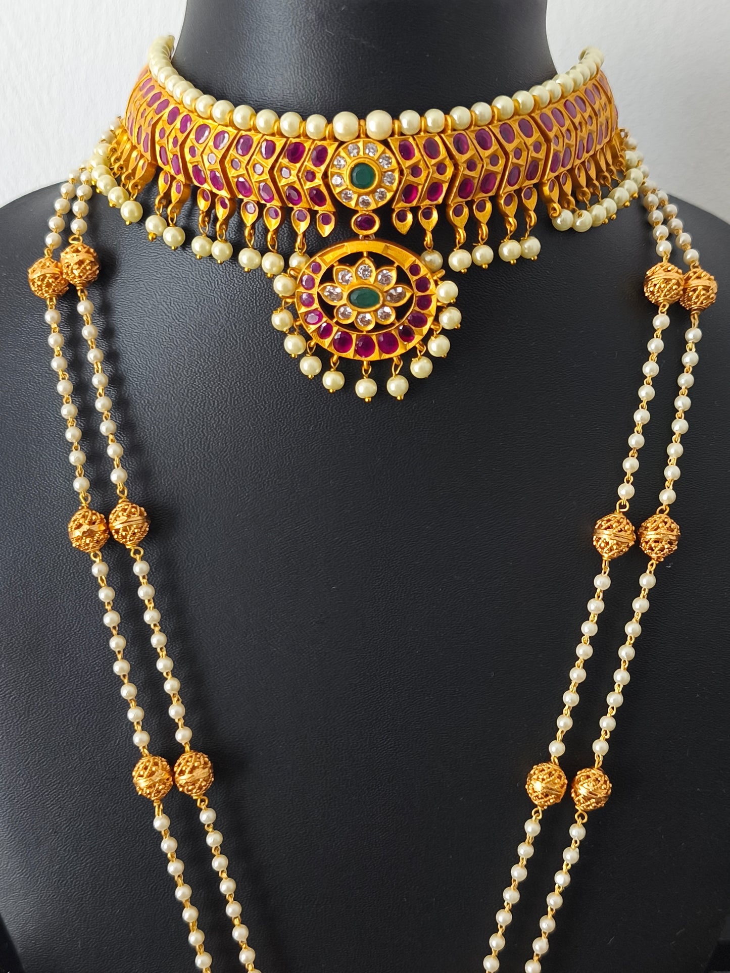 Real kemp Semi Bridal Set