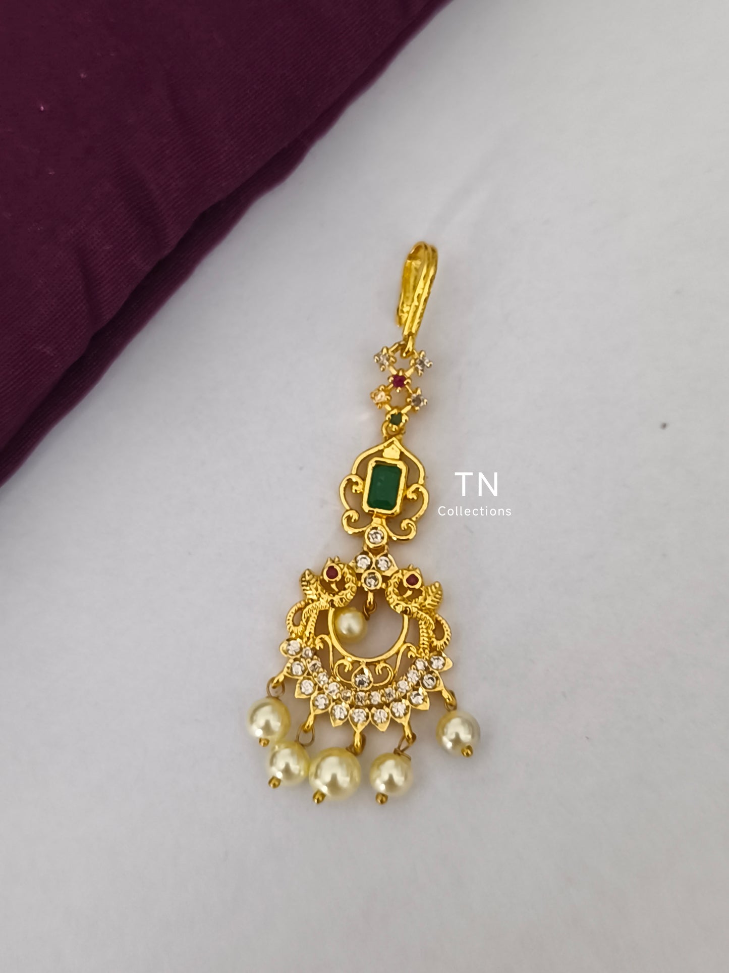 Kids Gold Finish Nethichuddi