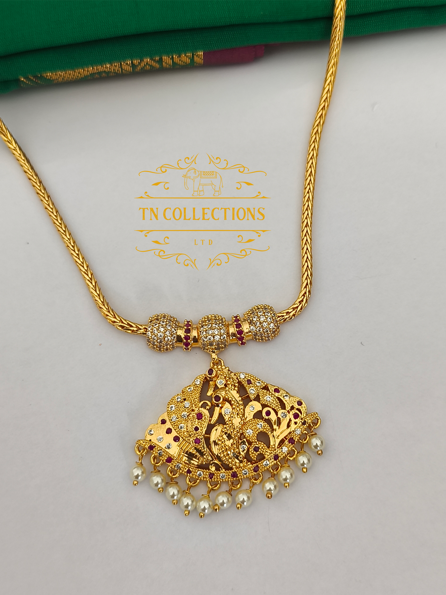 Micro Gold-Plated Traditional Attiyal