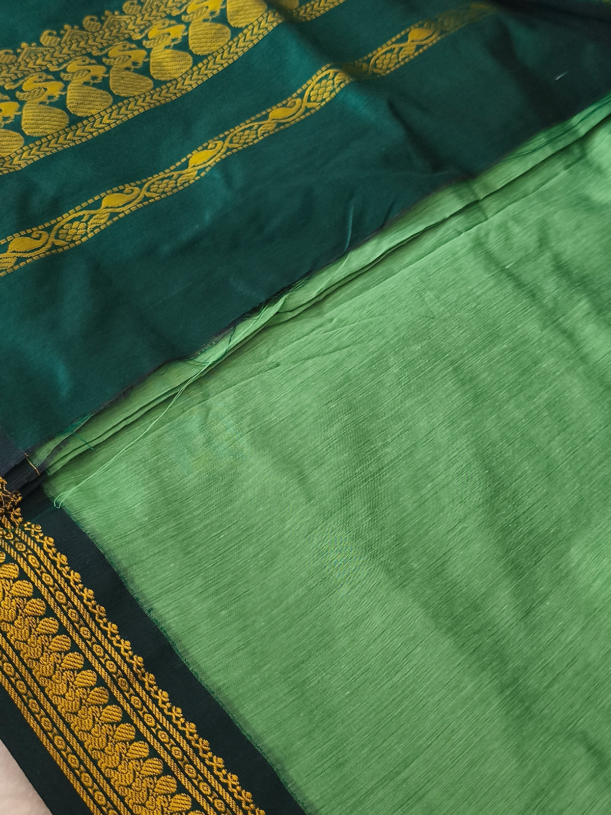 Madisar Kalyani cotton Pattu Saree (9yards)