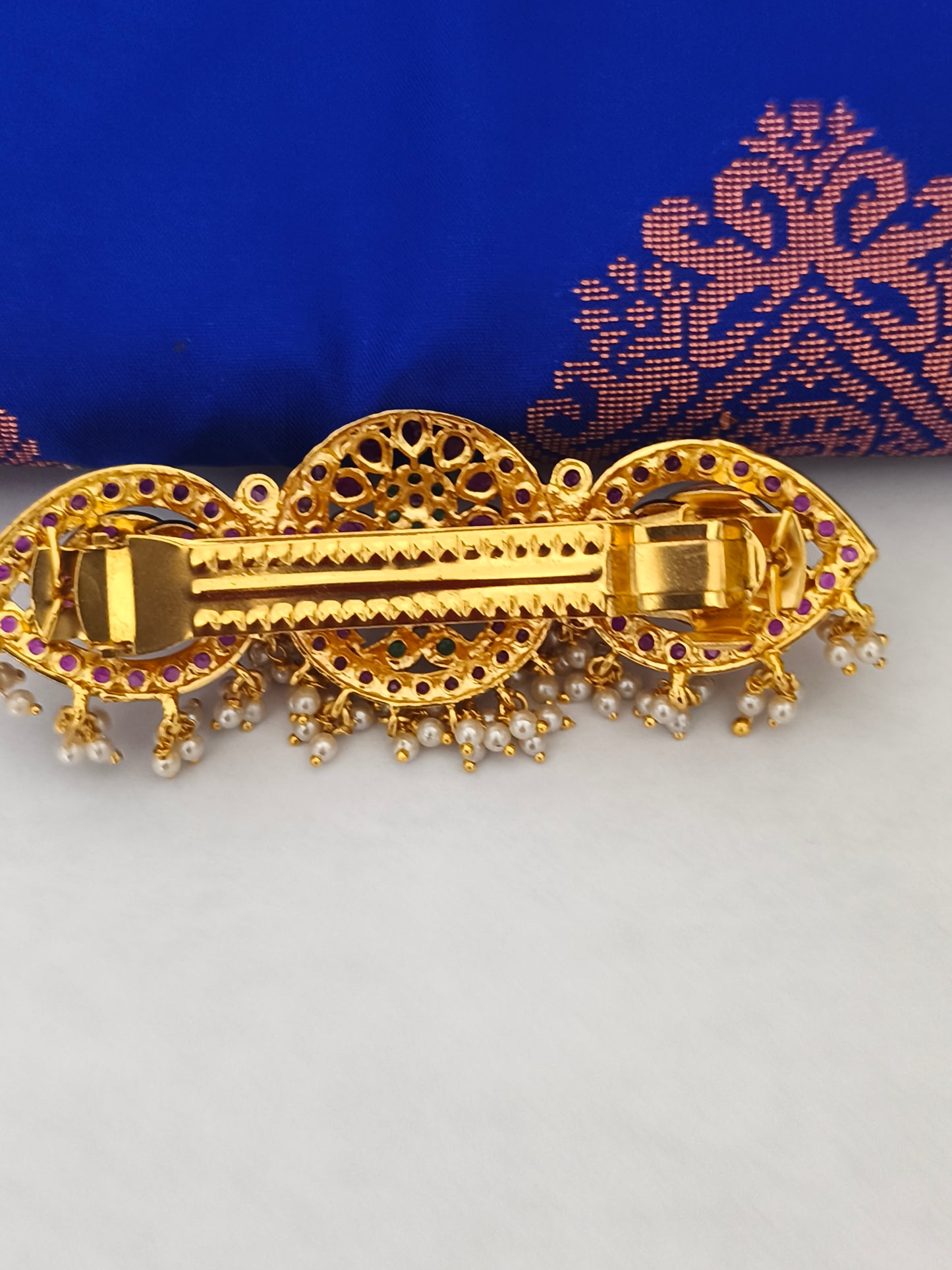 Matte Finish Real kemp Hair Clip