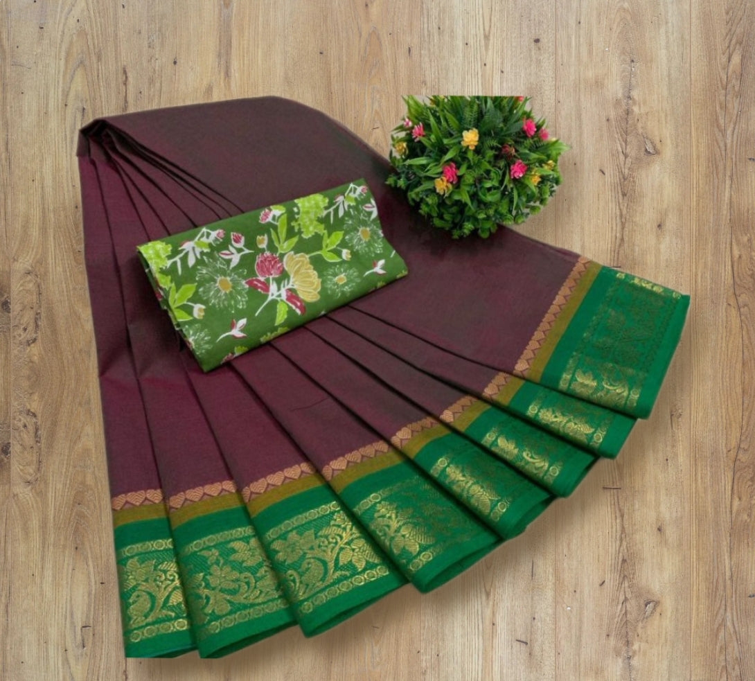 Chettinad Cotton Saree