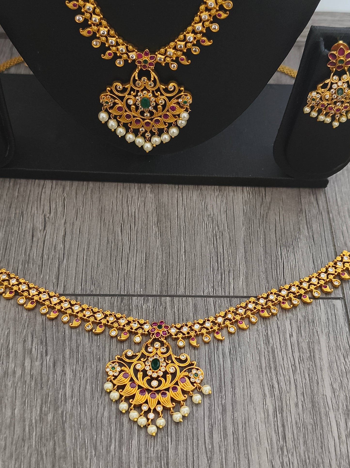 Matte finish Semi Bridal Set