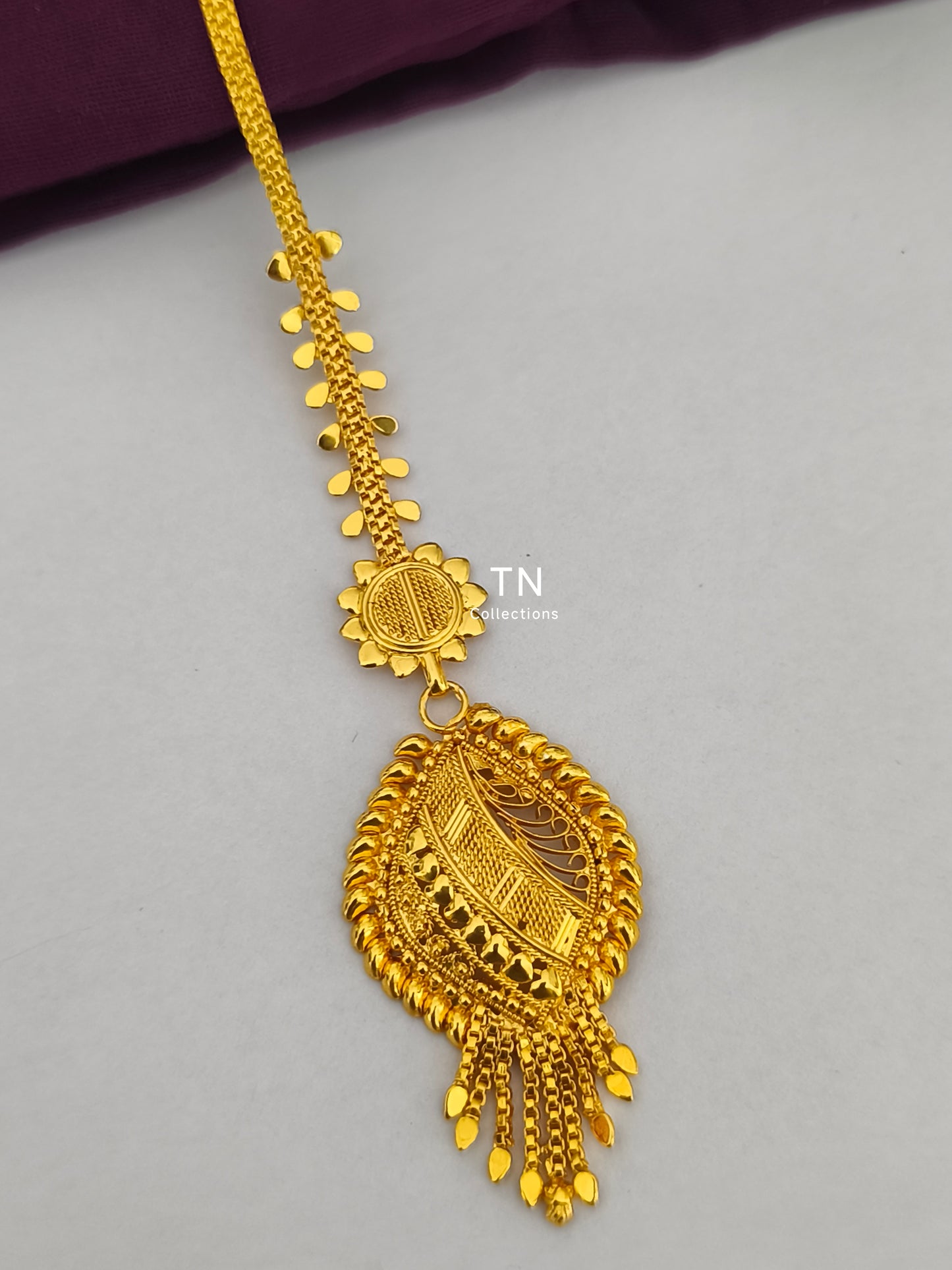 One gram gold plated Tikka