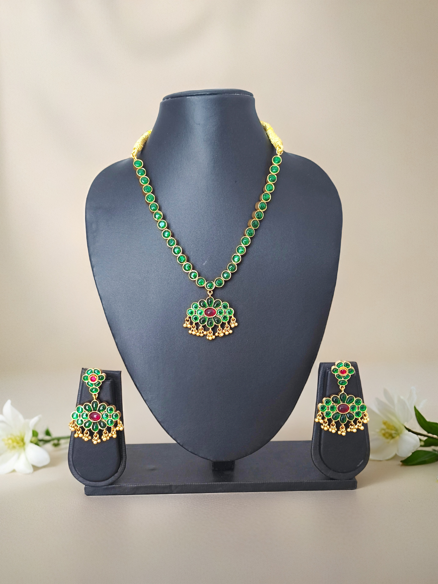 Real Kemp 2 in 1 necklace set
