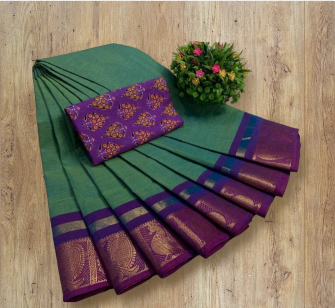 Chettinad Cotton Saree