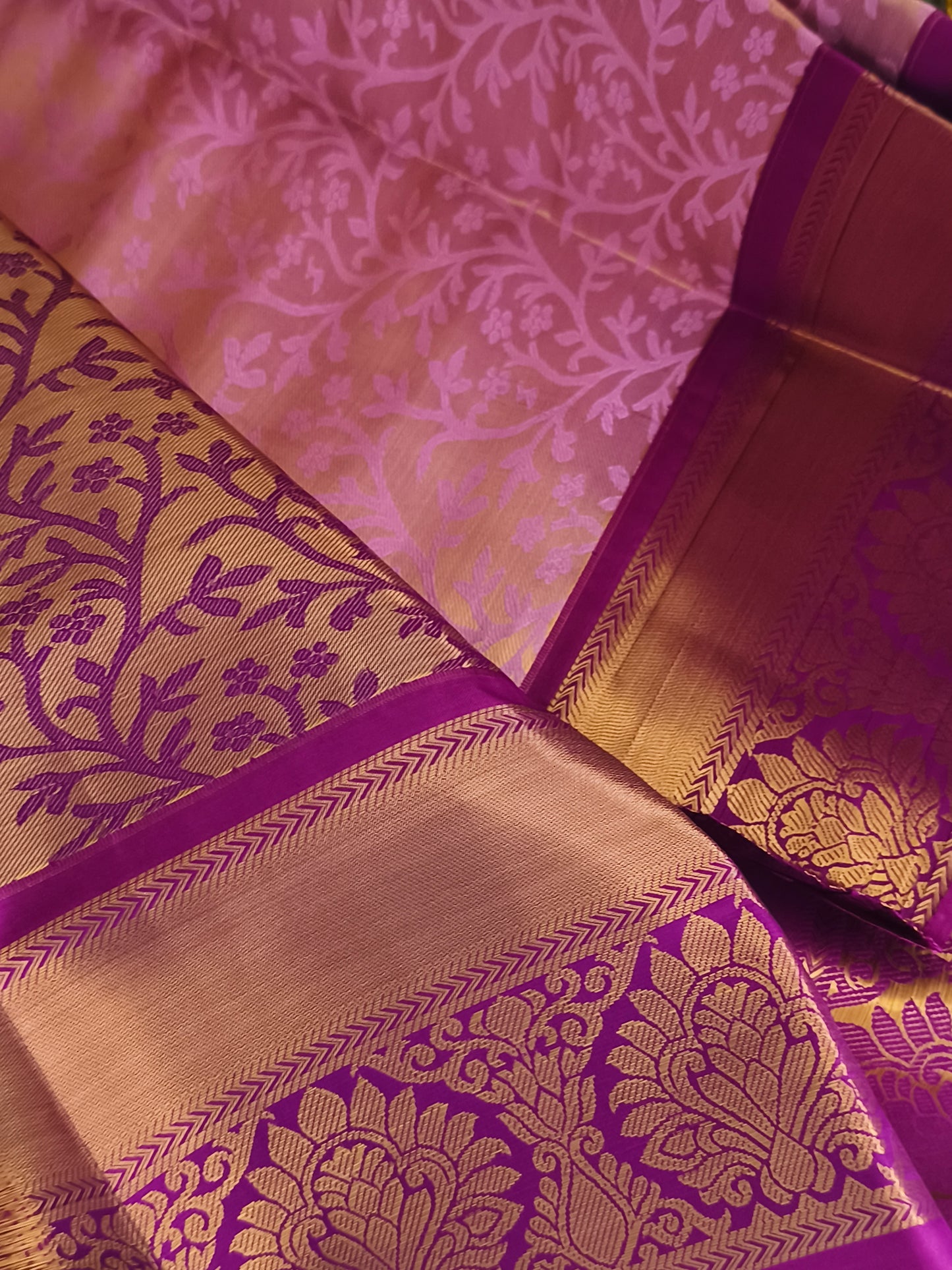 Kanjivaram Semi Silk Saree