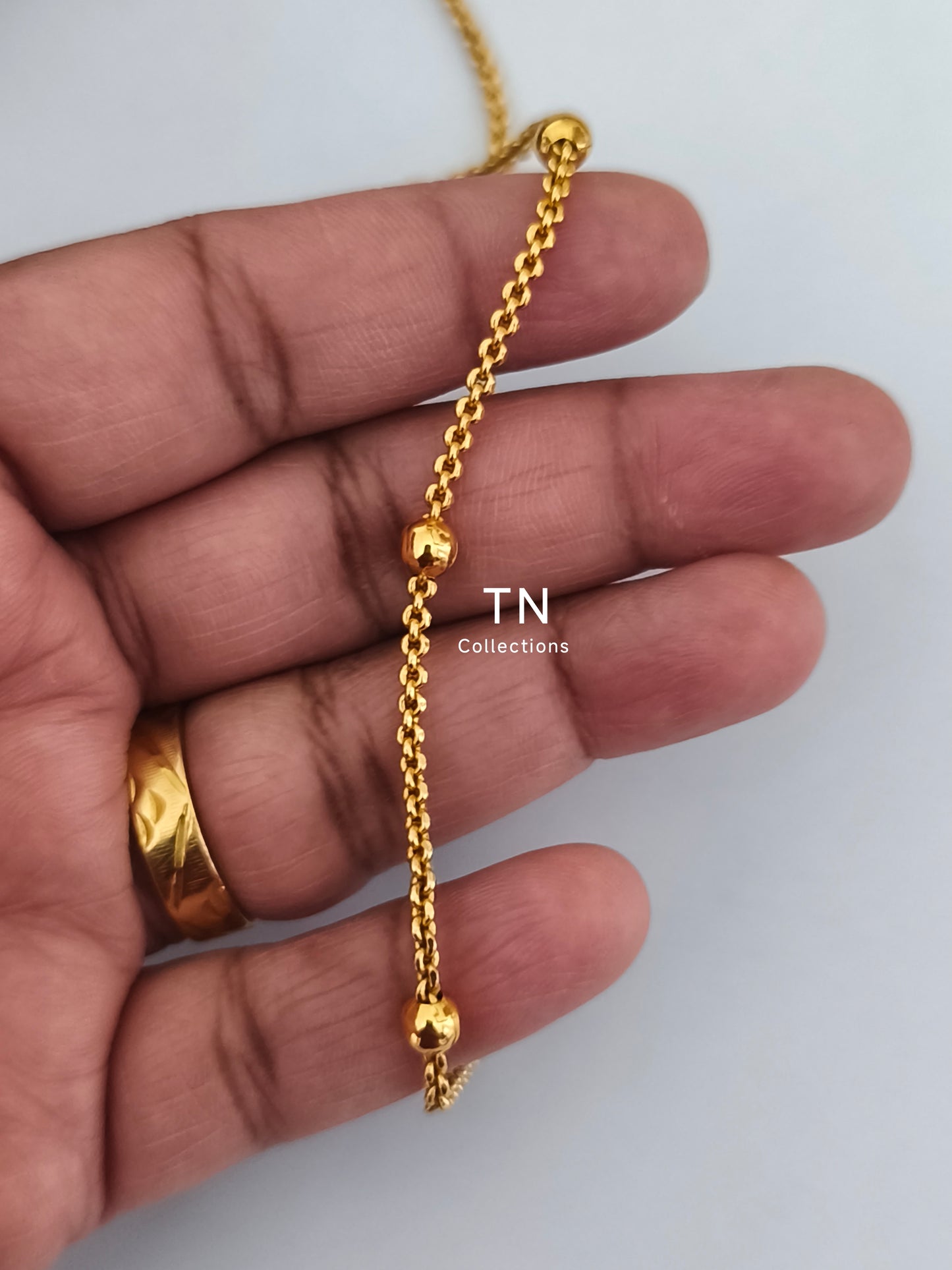 Antique Polish Simple Hip Chain