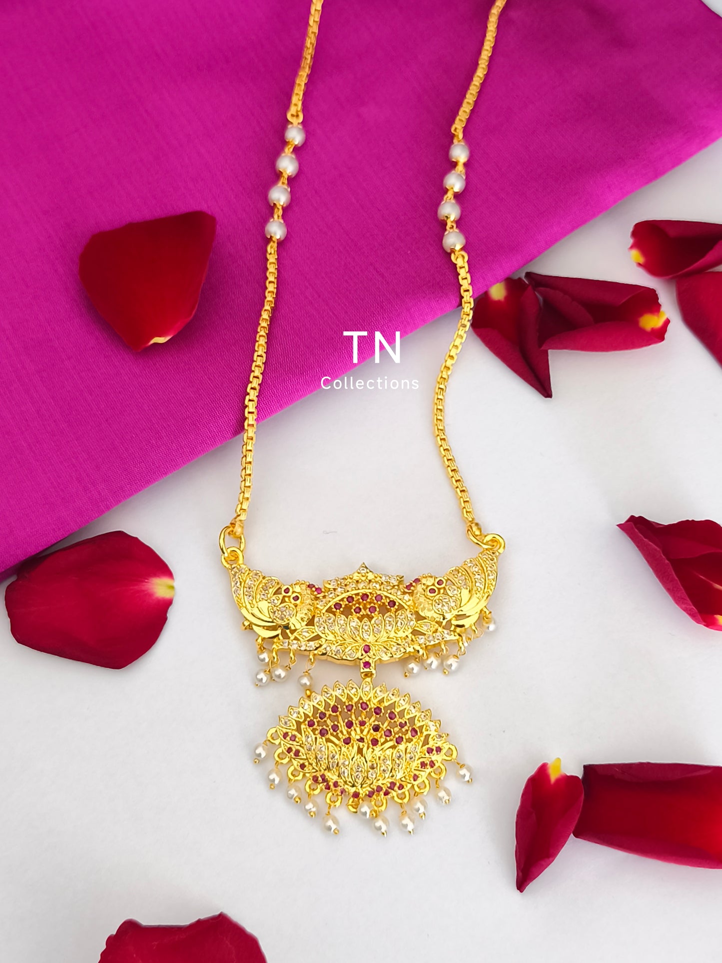 Micro gold plated Traditional Allipoo Pathakkam