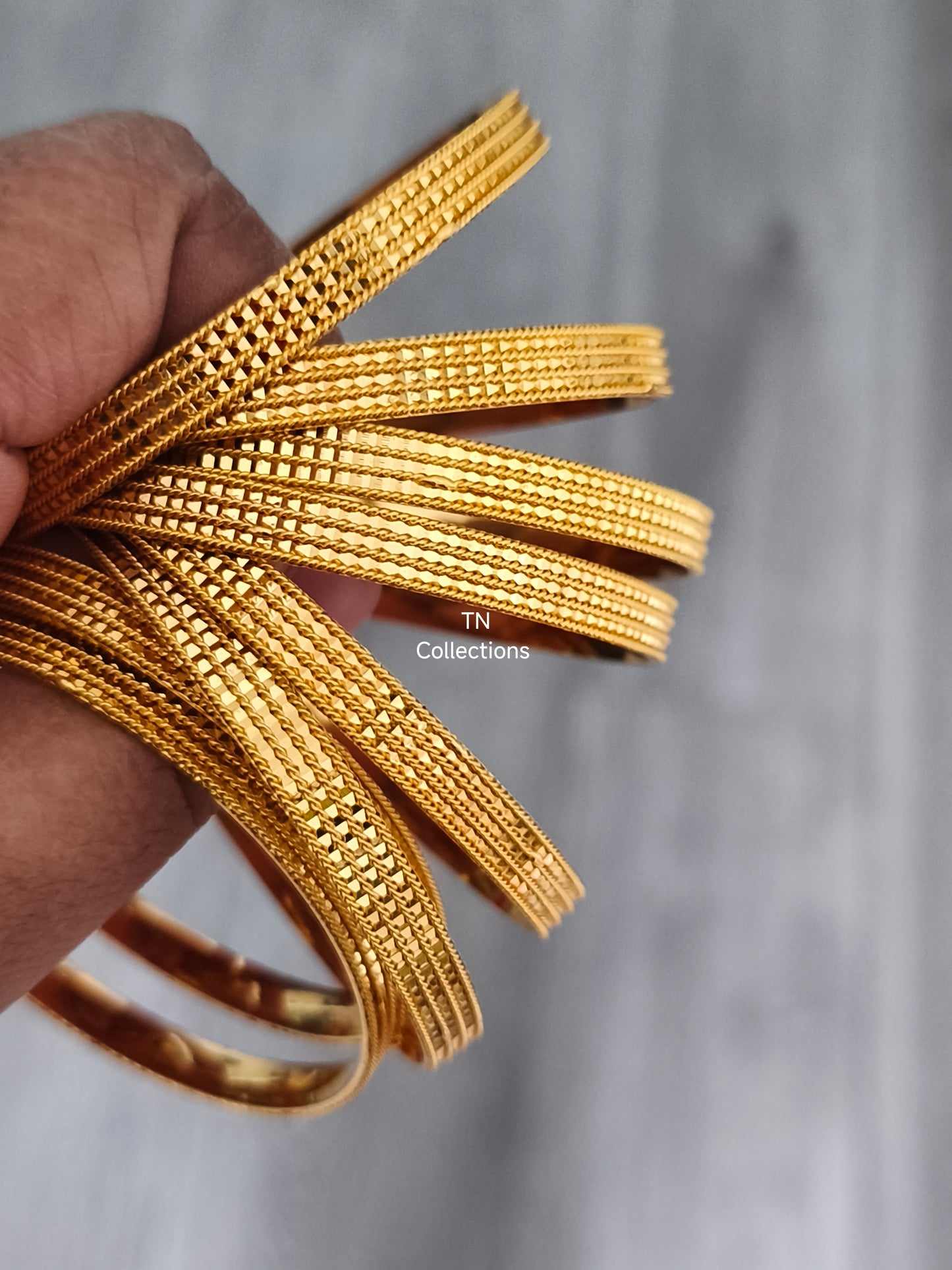 One gram gold plated Bangles Set
