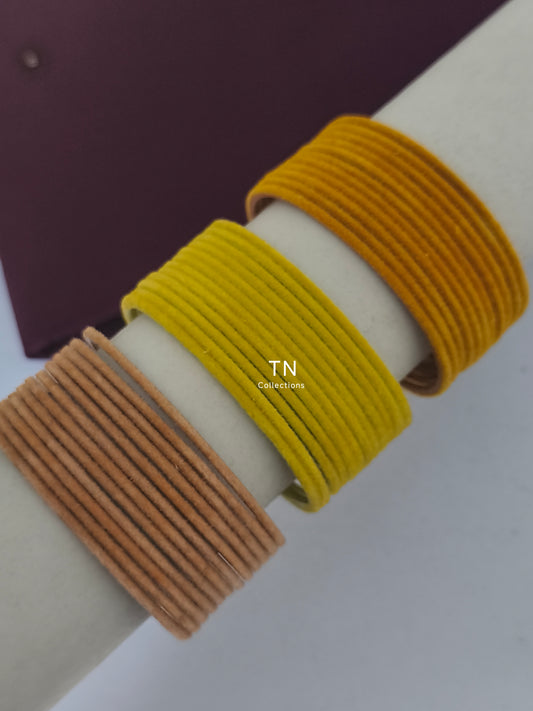 Velvet Bangles Combo (Size 2.6)