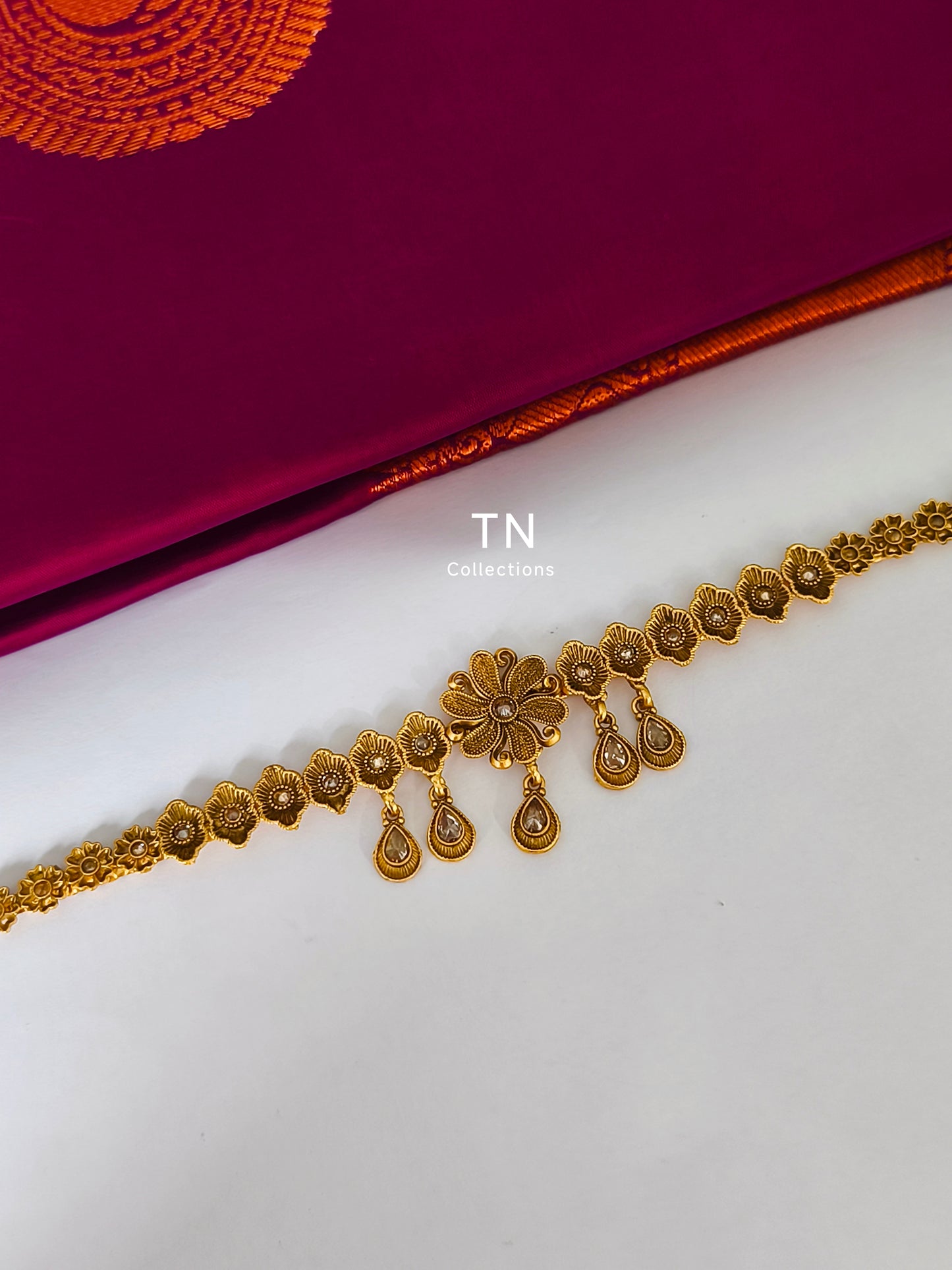 Antique Matte Finish Hip Chain