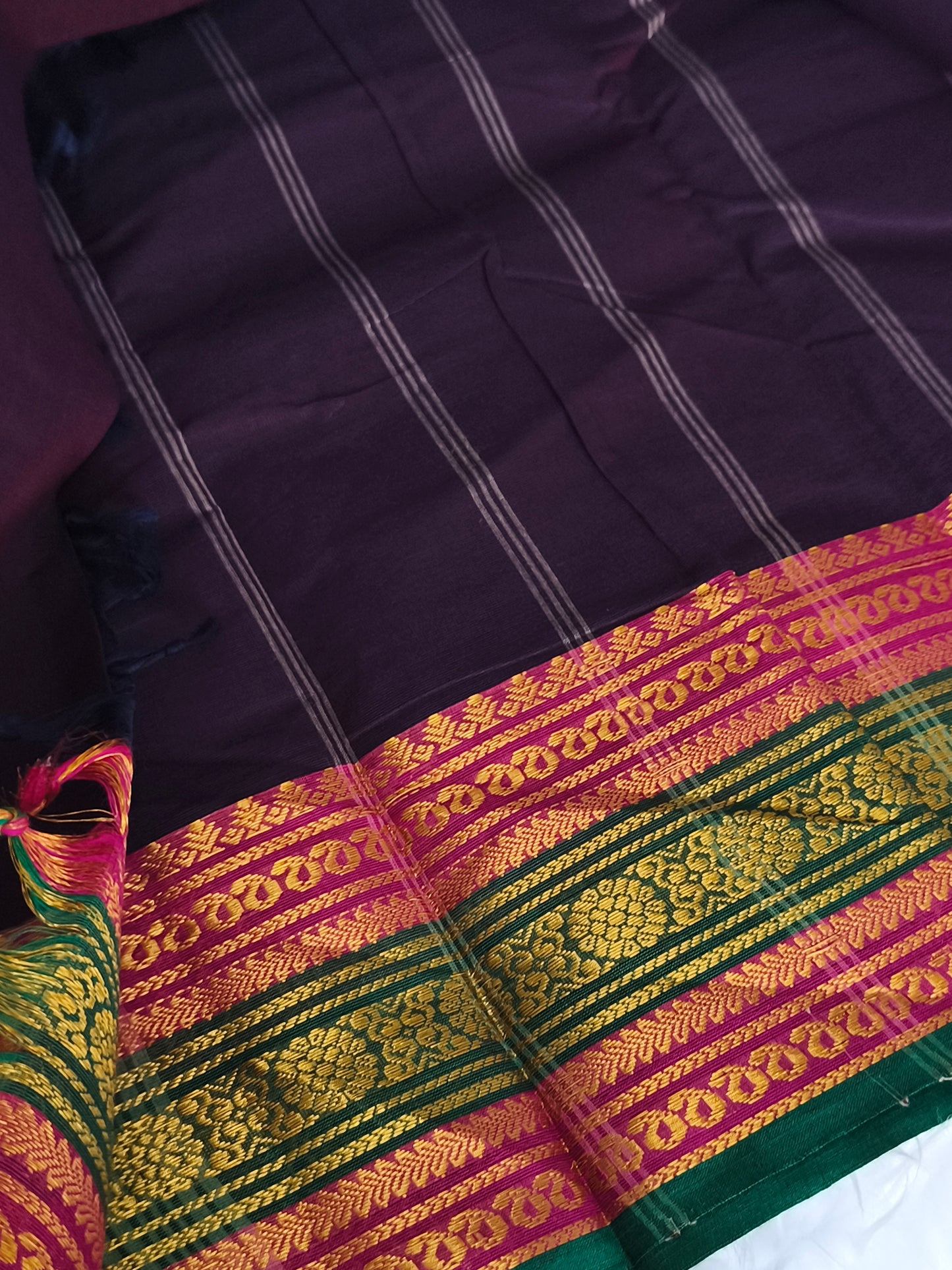 Pure Kanchi Cotton Saree