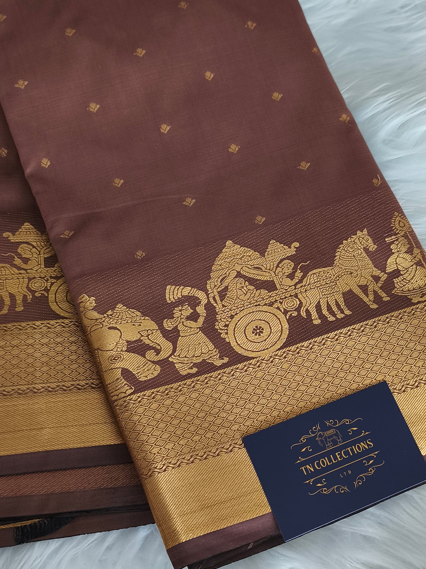 Pallakku Design Soft Silk Saree