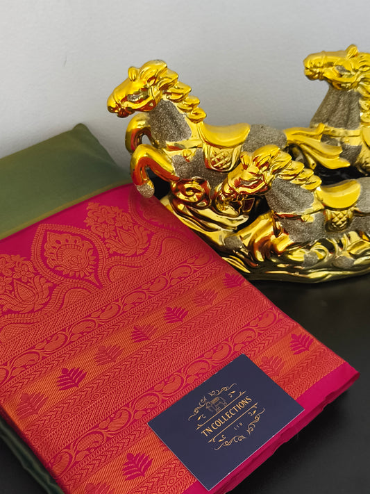 Semi kanchipuram Soft silk