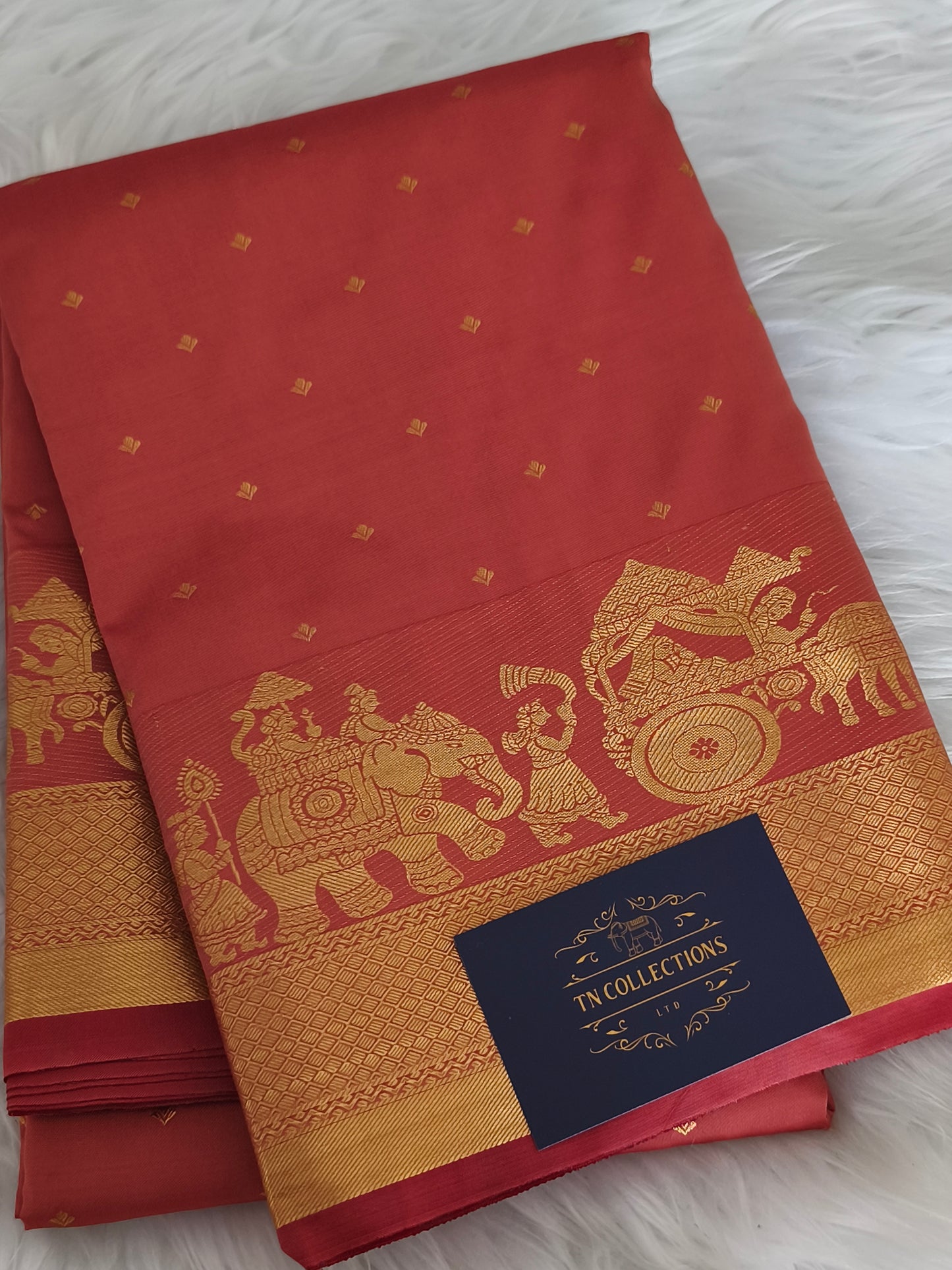 Pallakku Design Soft Silk Saree