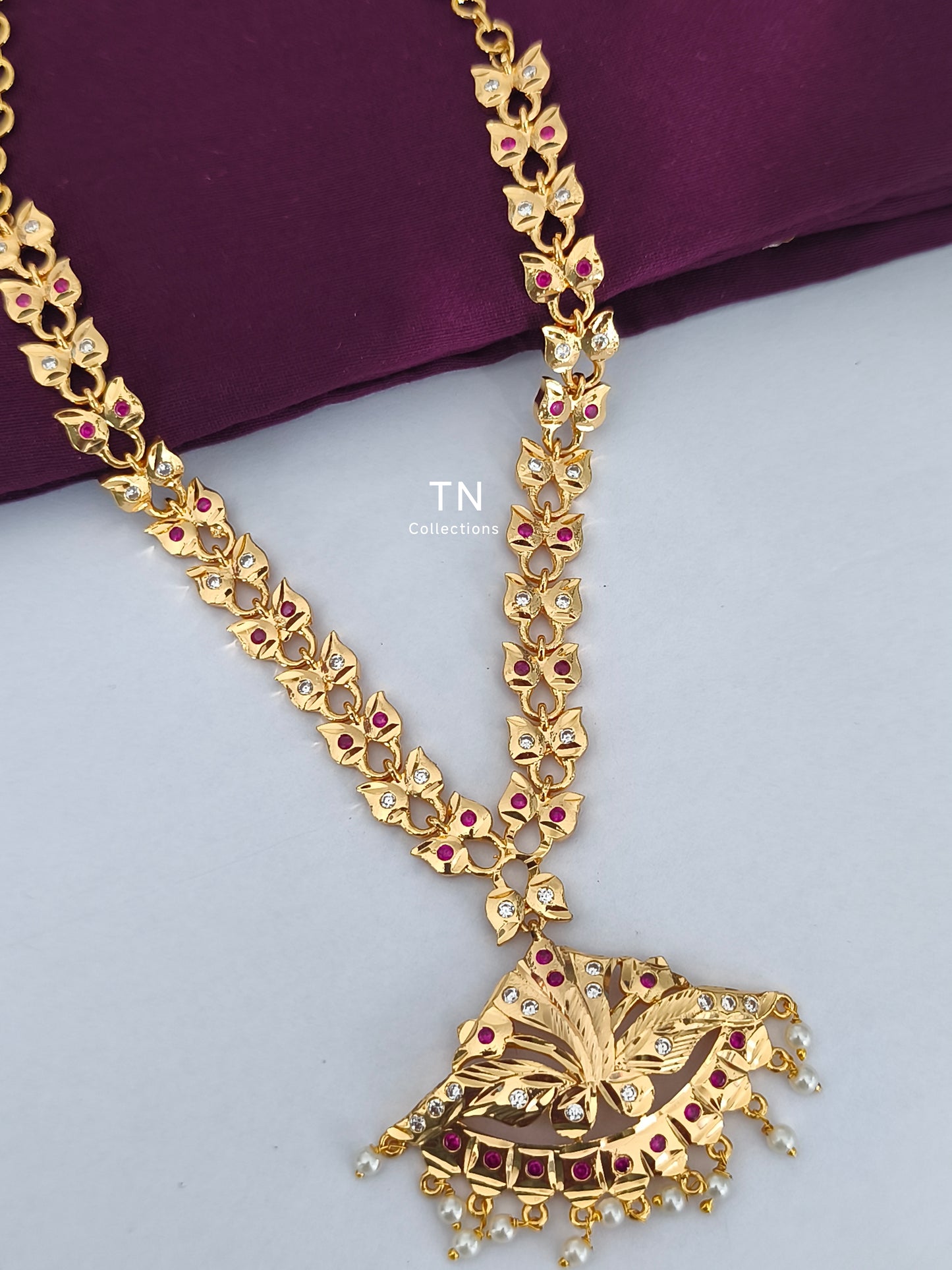 Traditional Micro gold plated cz Attiyal