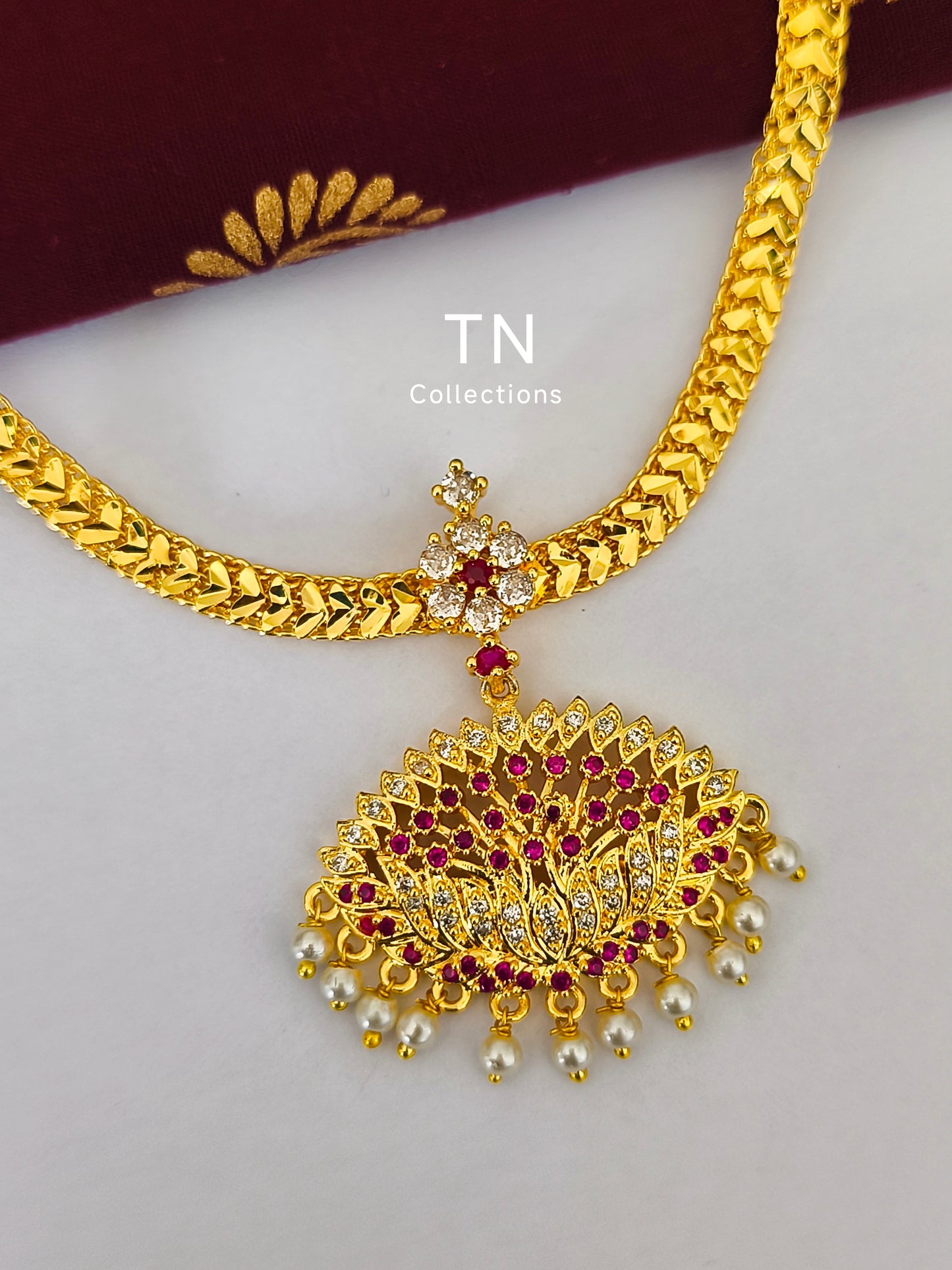 Micro gold plated Traditional Allipoo Necklace