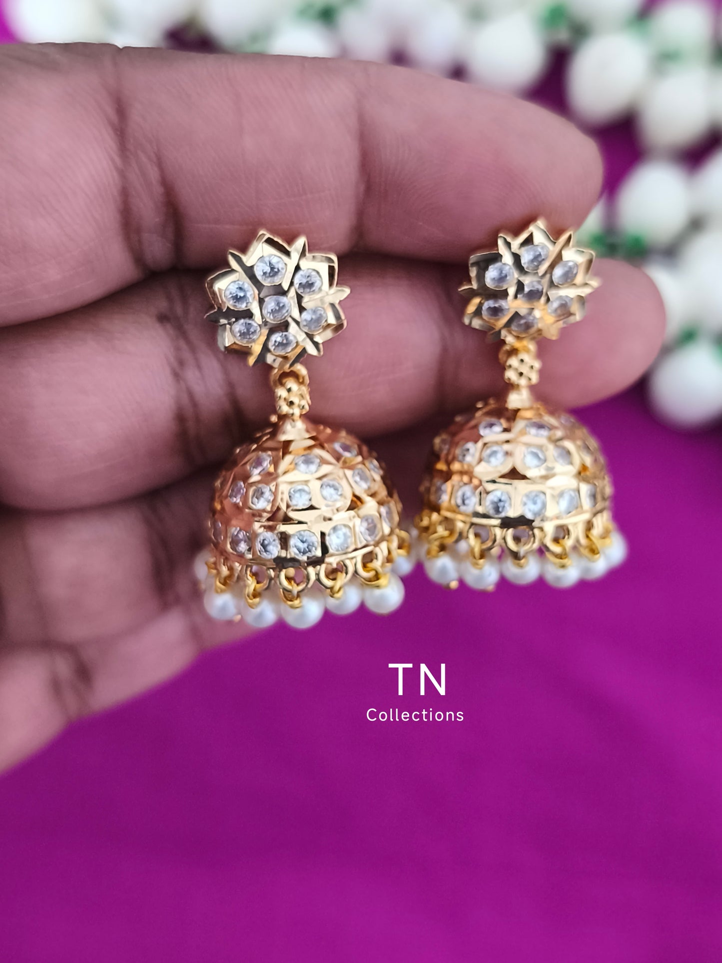 Impon Micro gold plated Earrings/Jhumka